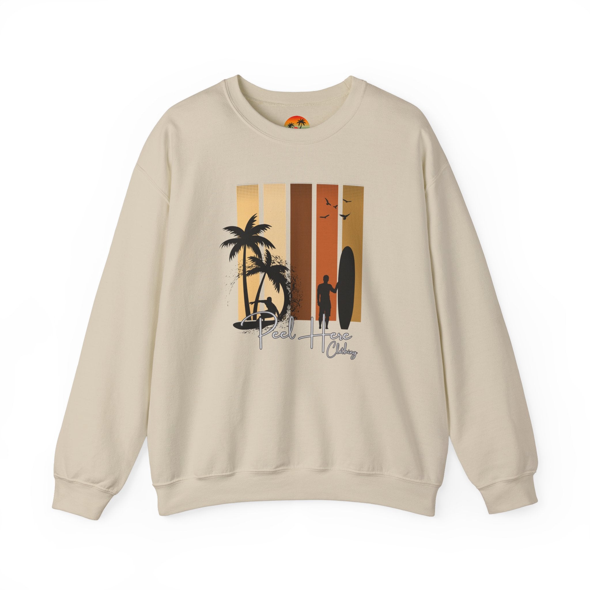 Boards and Surf Crewneck Sweatshirt