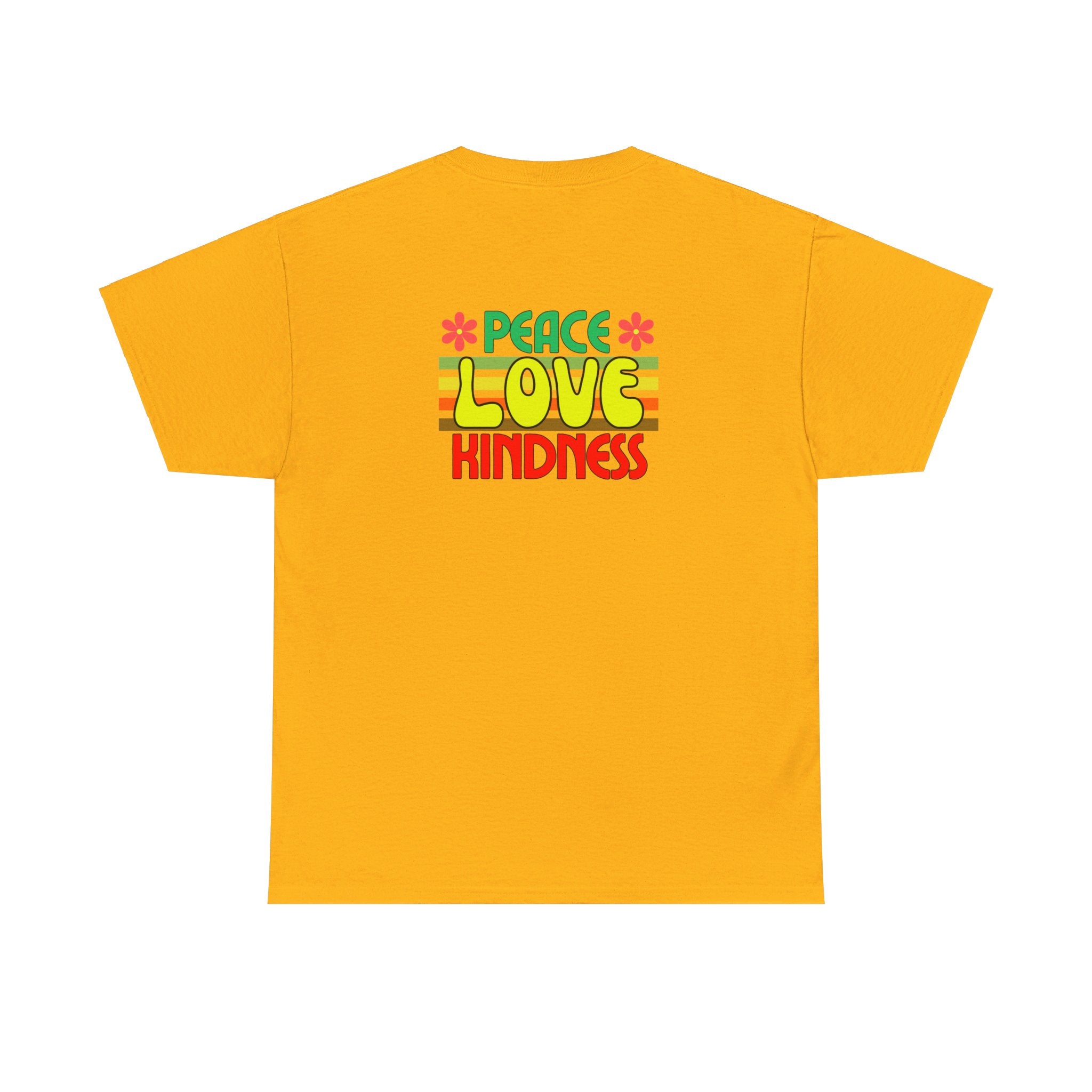 Peel Here Clothing Men's "Peace, Love, Kindness" T-Shirt"