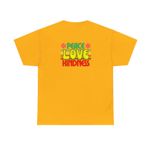 Peel Here Clothing Men's "Peace, Love, Kindness" T-Shirt"