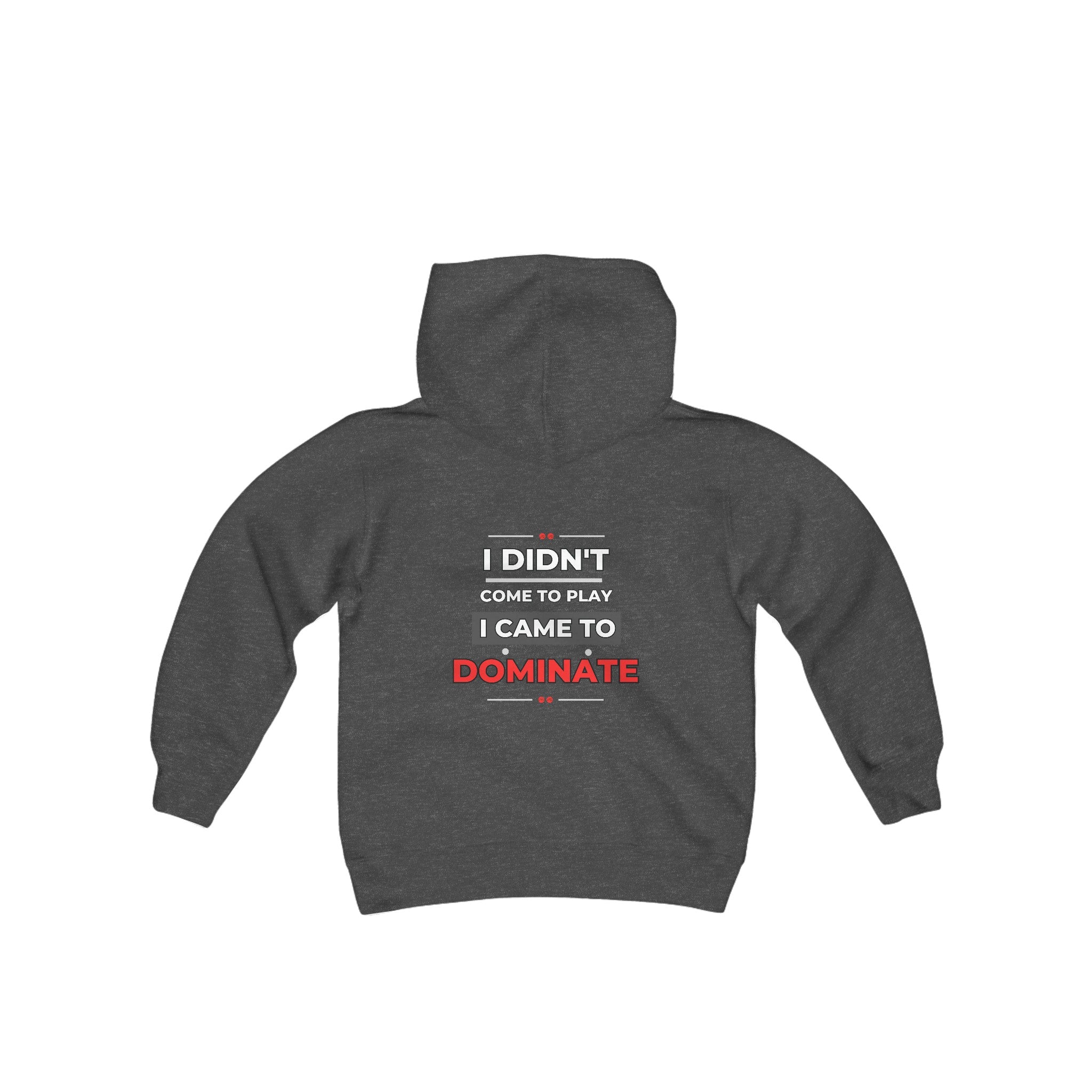 Peel Here Clothings I did'nt come to play Childrens hoodie