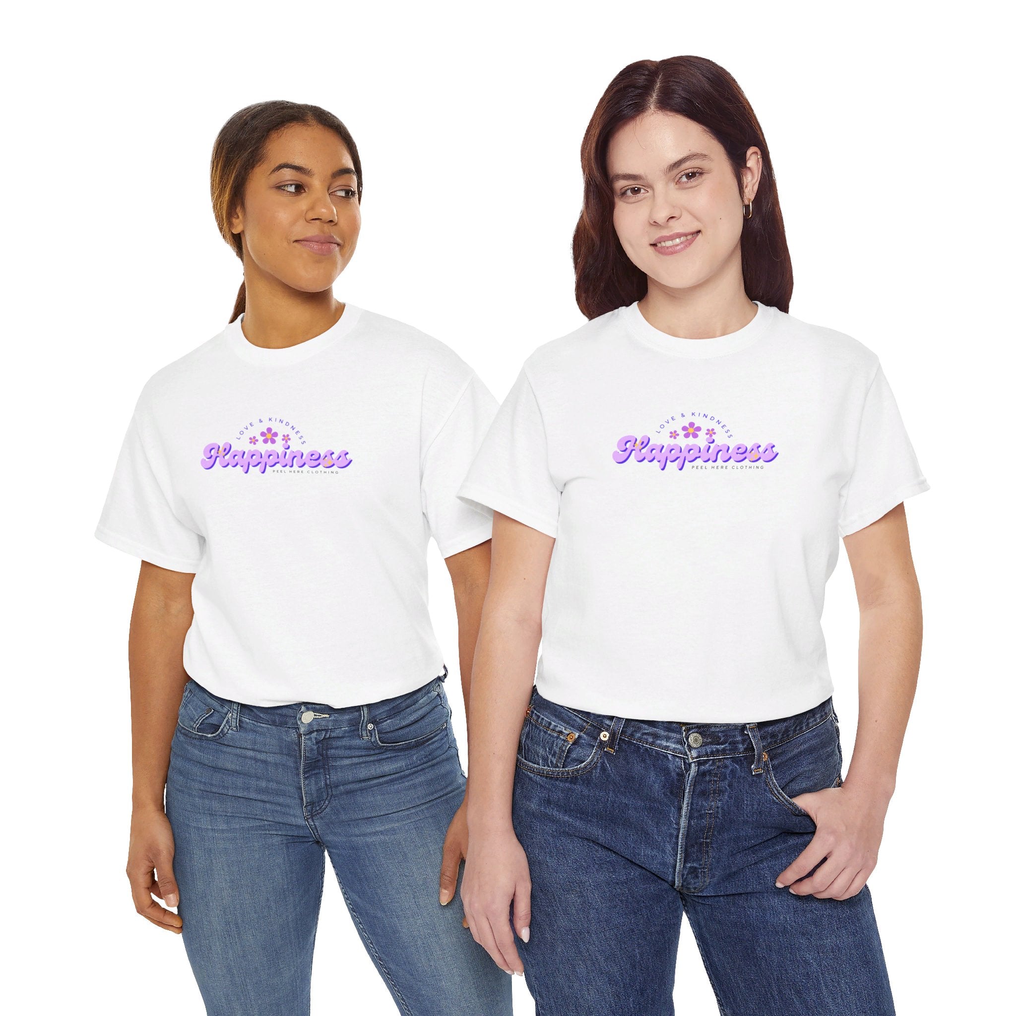 Peel Here Clothing Women's "Happiness"