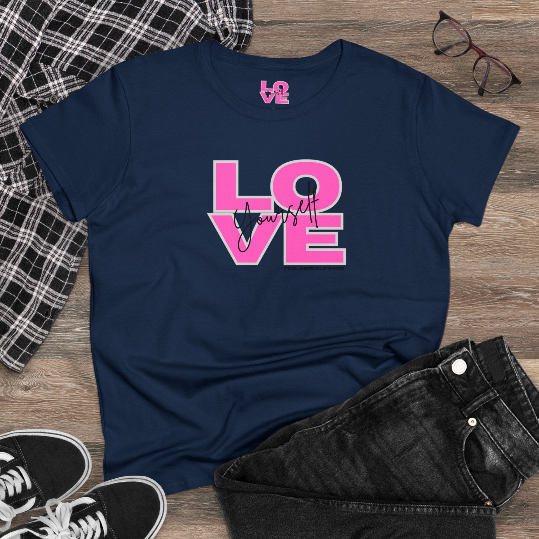 Love Yourself Midweight Cotton Tee (Front)