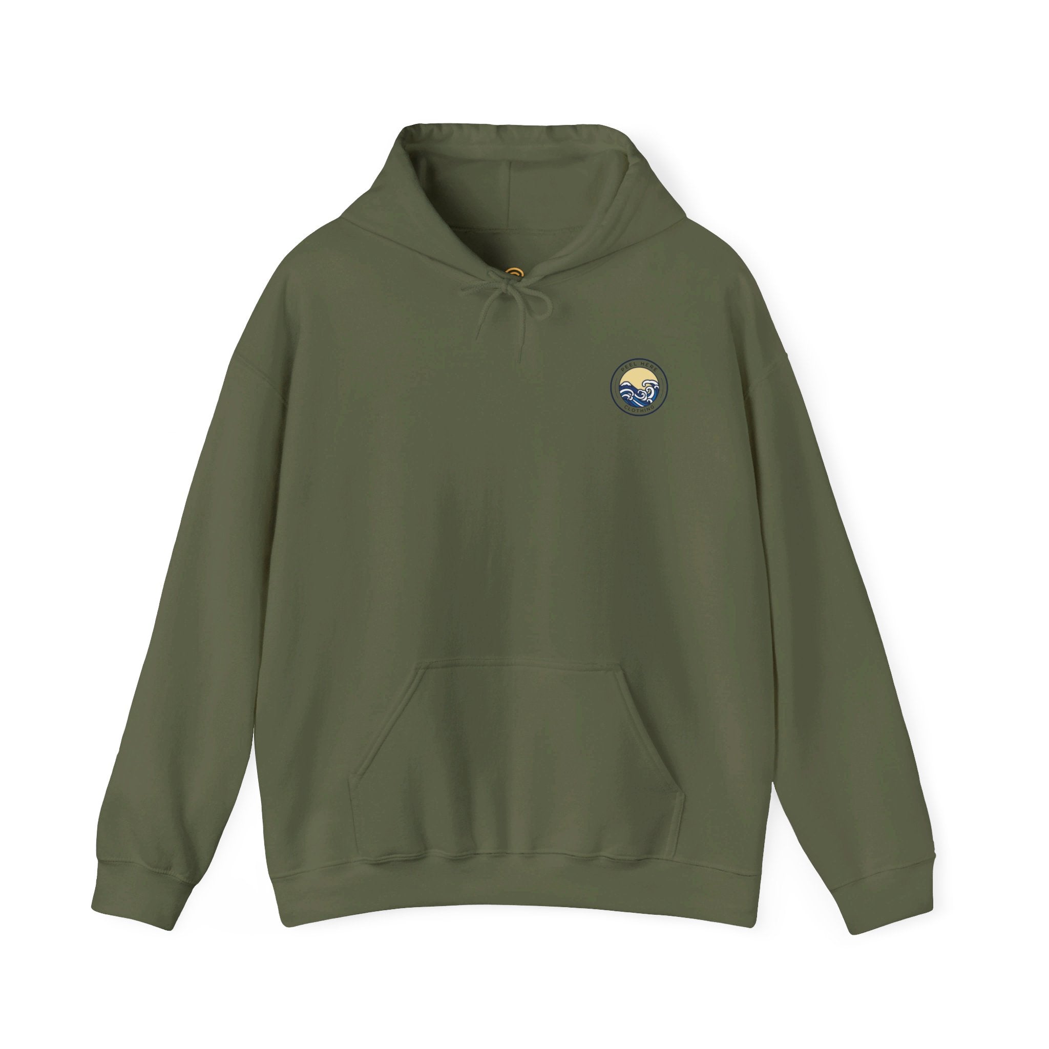 Peel Here Clothings Waves Hoodie