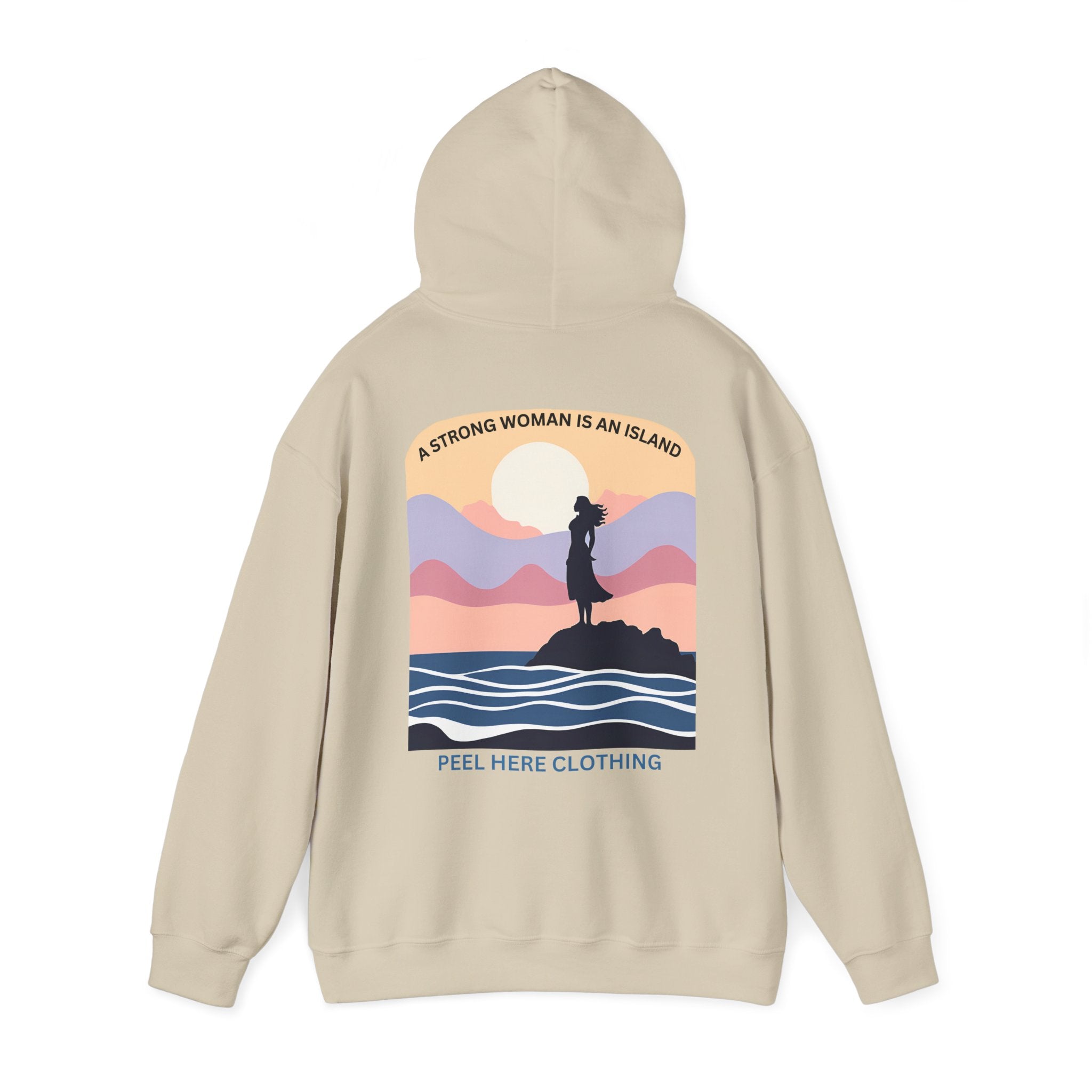 A Strong Woman is An Island Hoodie