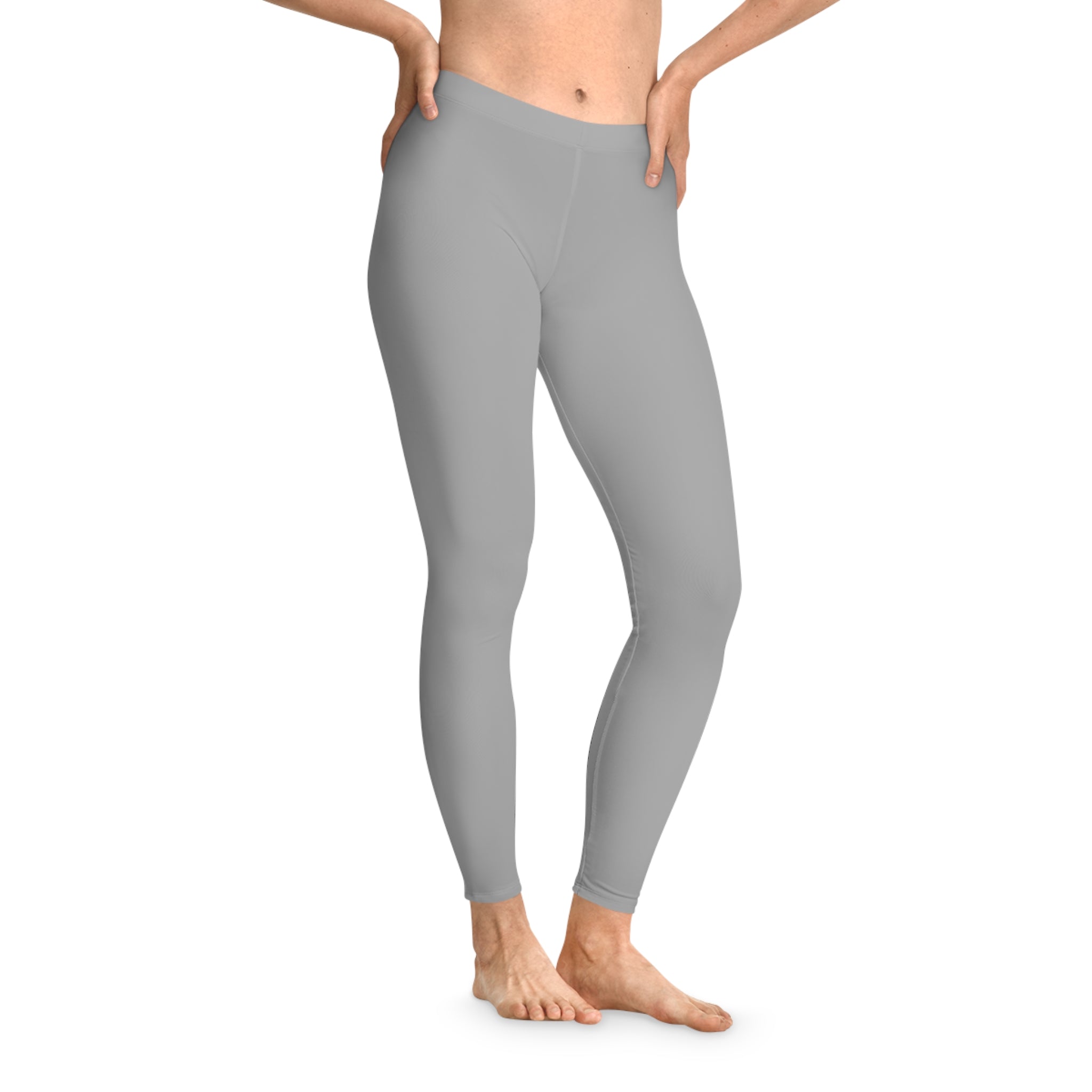 Womens Peel Here Luxe Stretchy Leggings (gray)