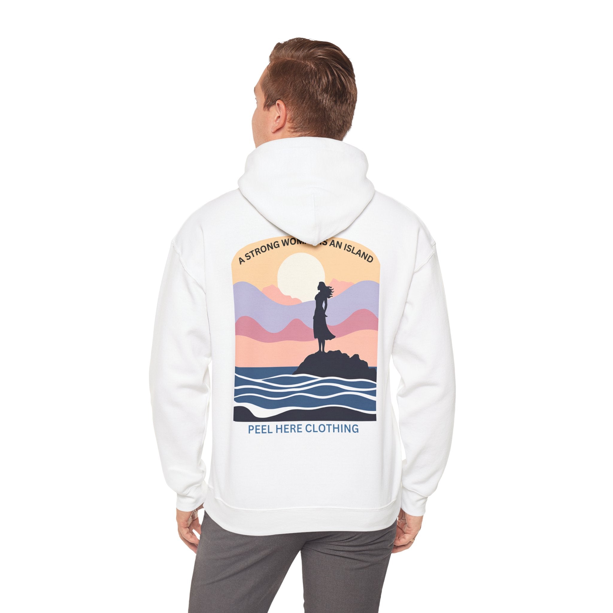 A Strong Woman is An Island Hoodie