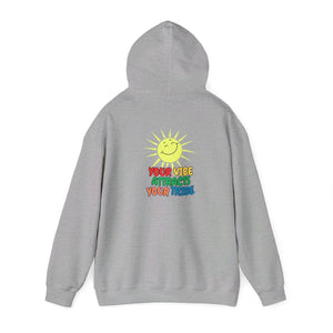 Peel Here clothings Your Vibe is your Tribe Hoodie