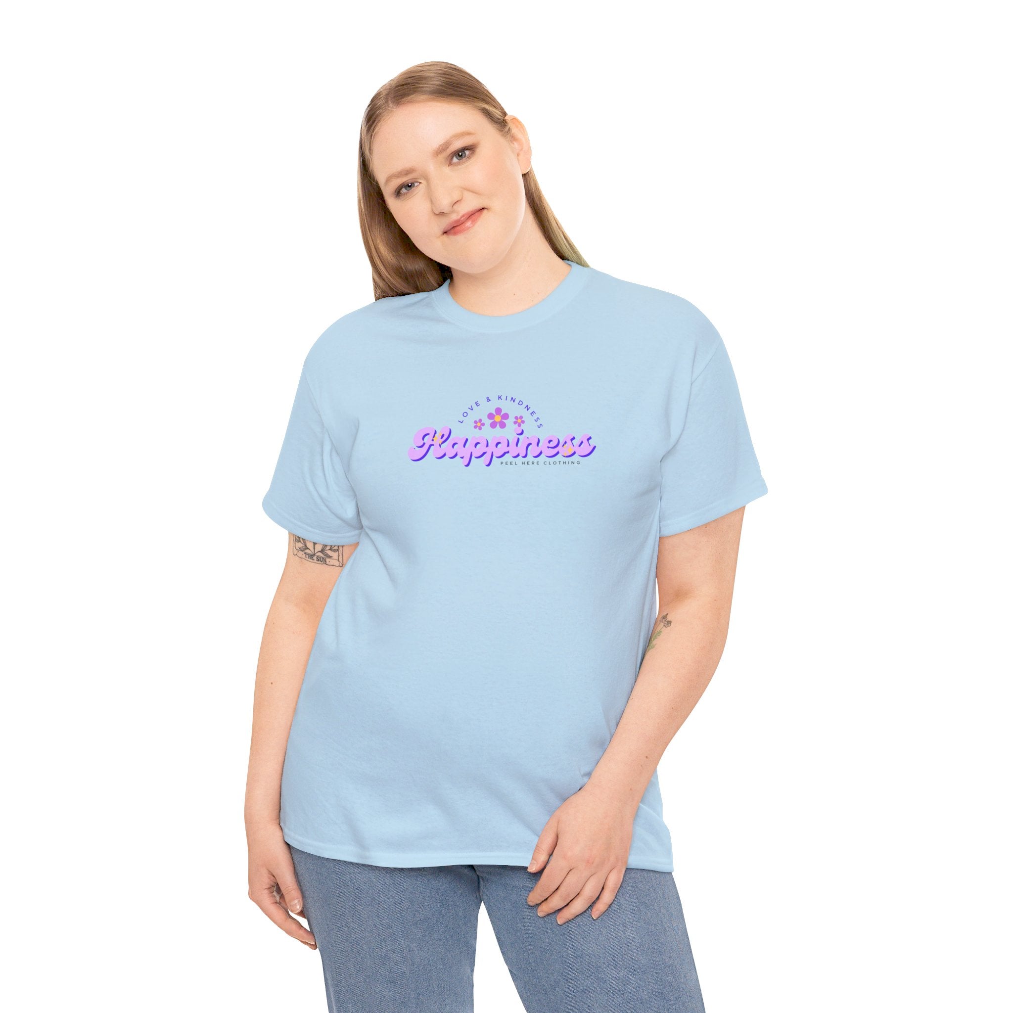 Peel Here Clothing Women's "Happiness"