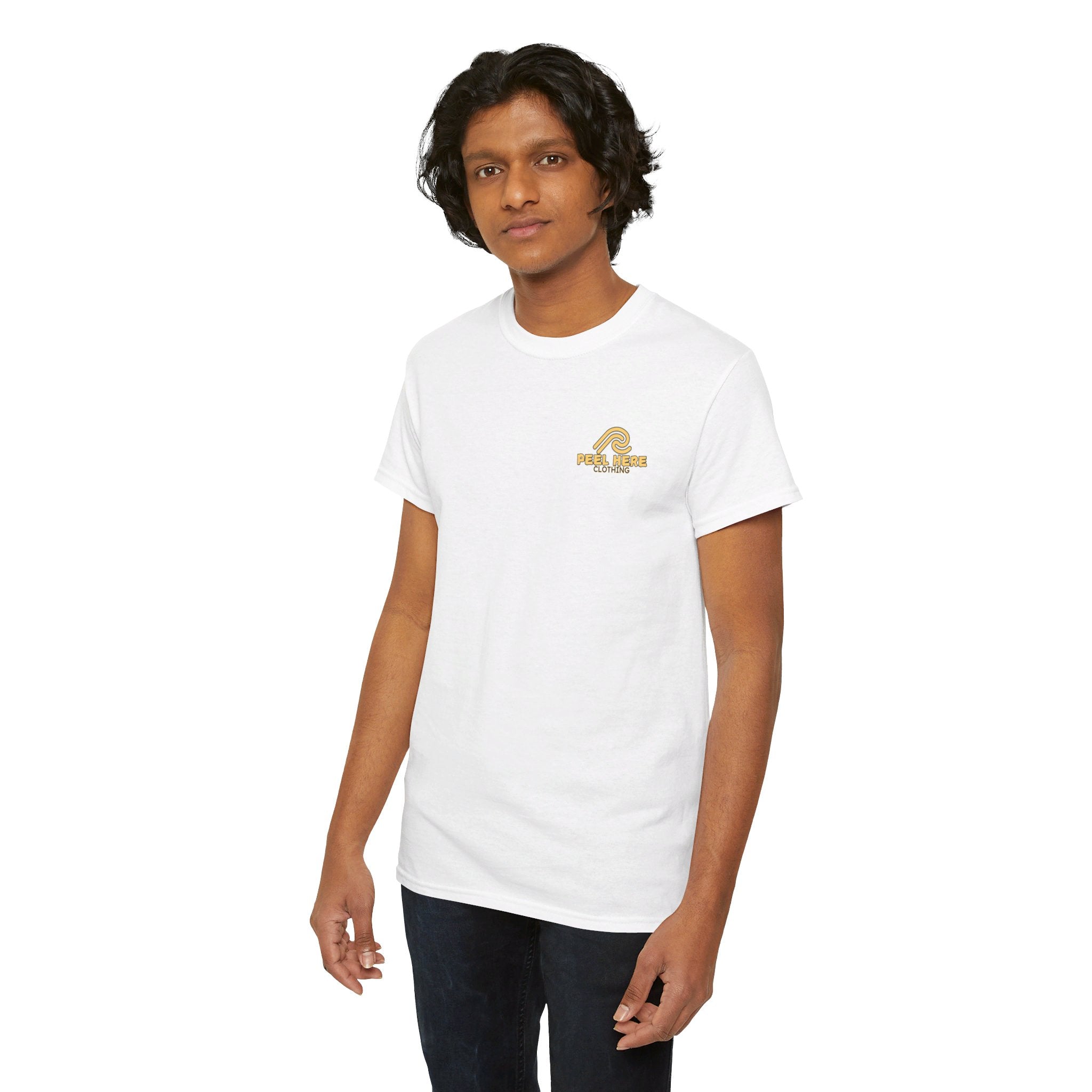 Mens Peel Here Waves and Sun T-Shirt