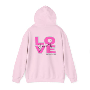 Love Yourself Hooded Sweatshirt (Back)