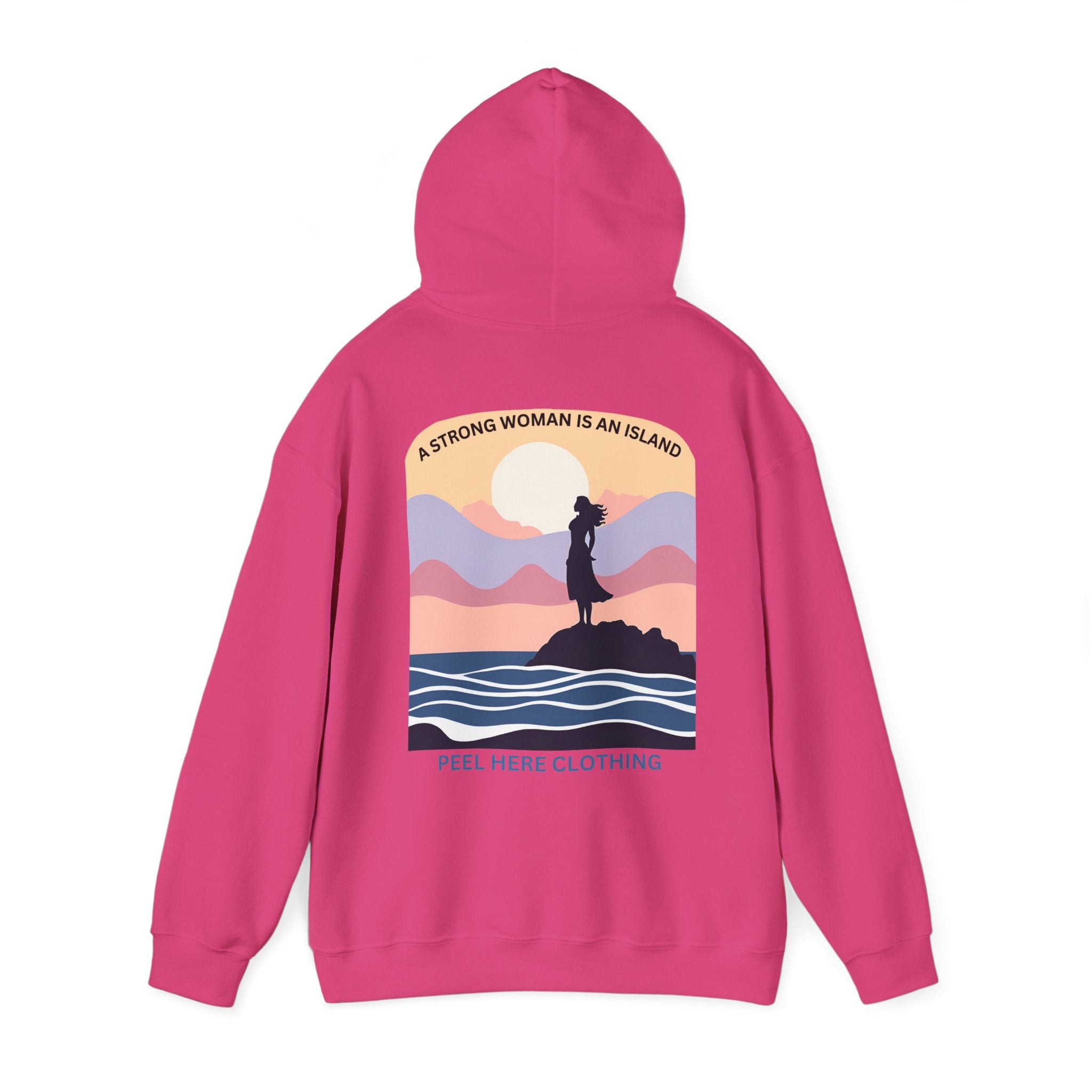 A Strong Woman is An Island Hoodie