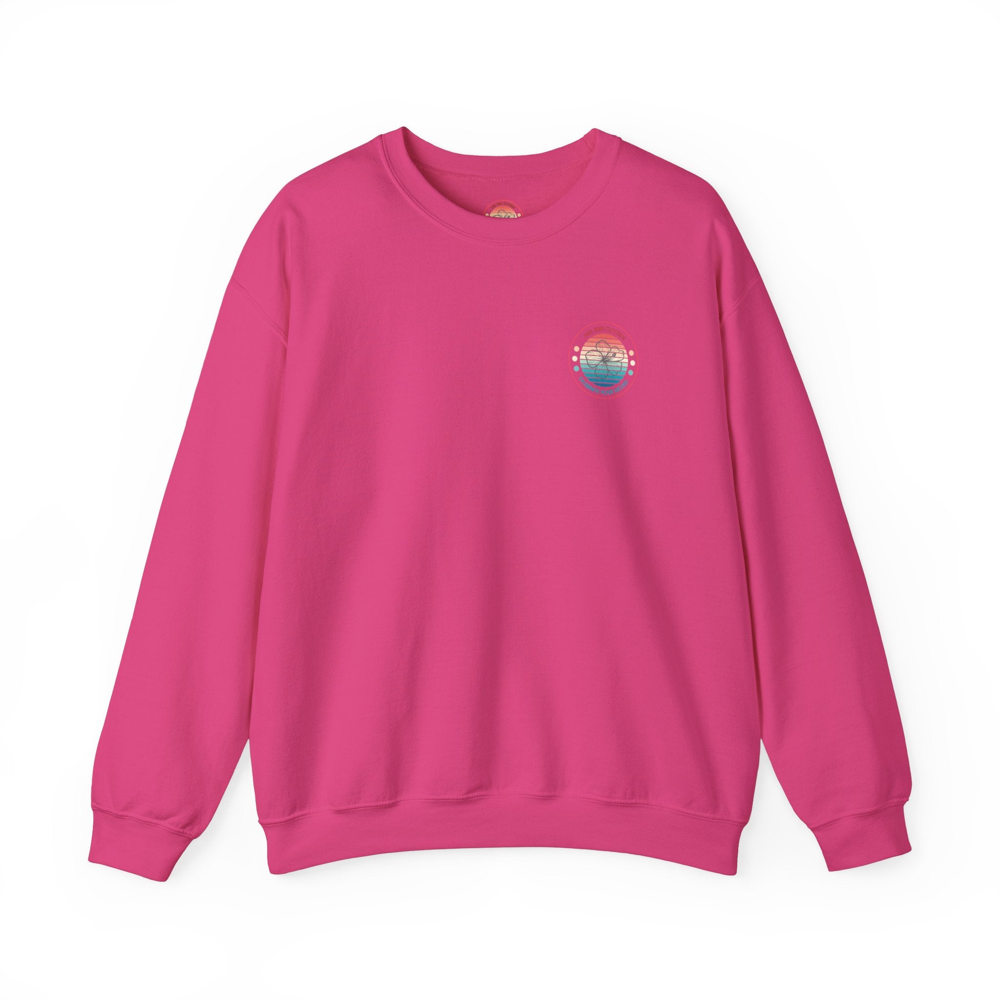 Retro Hibiscus Crewneck Sweatshirt