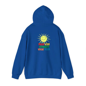 Peel Here clothings Your Vibe is your Tribe Hoodie