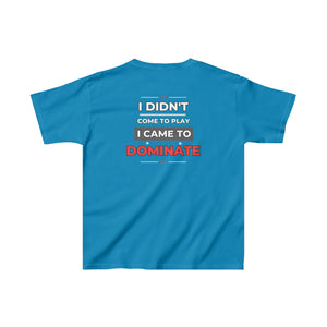 Childrens Peel Here I DIDNT COME TO PLAY T-SHIRT