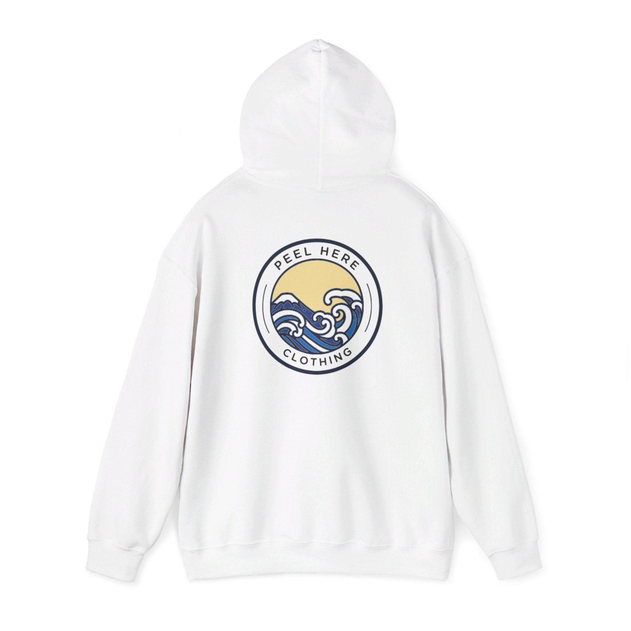 Peel Here Clothings Waves Hoodie