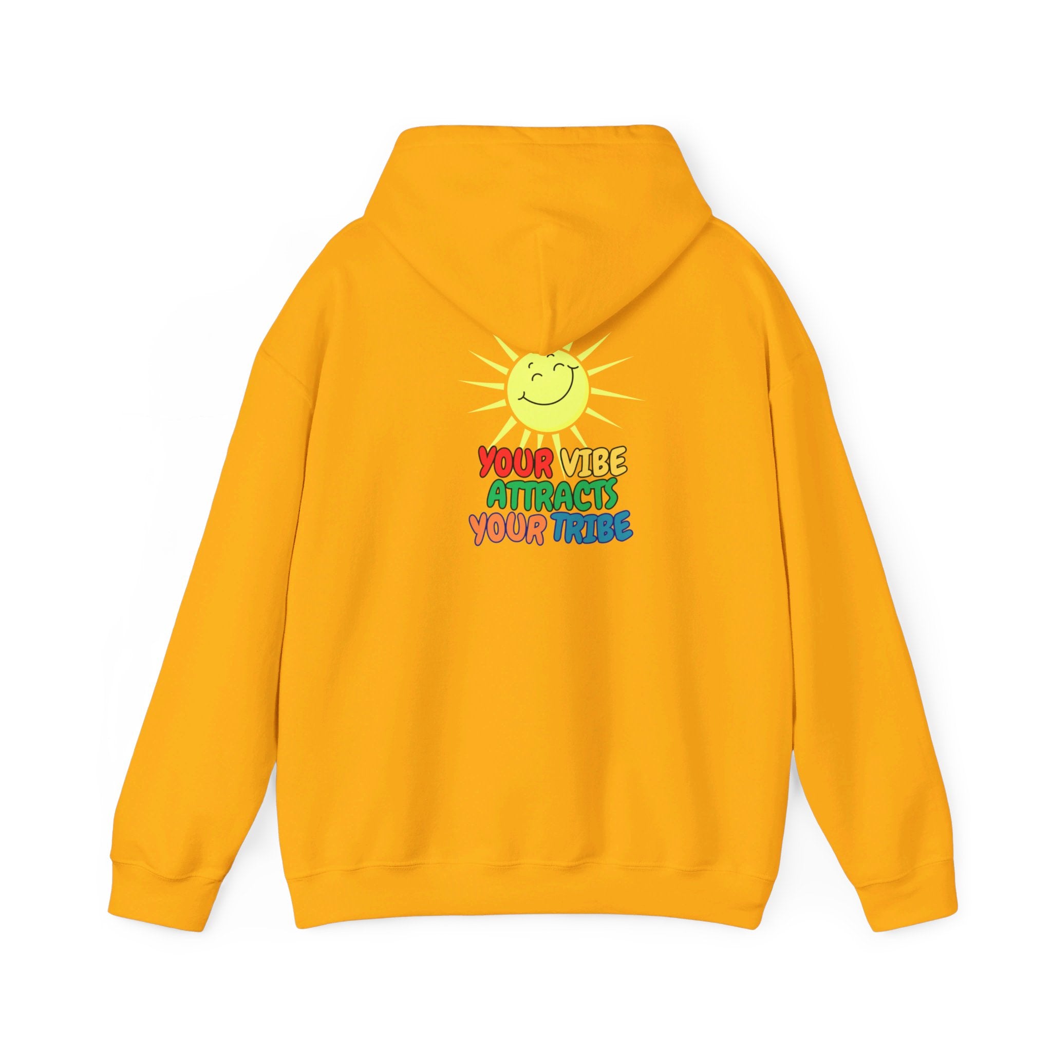 Peel Here Clothing's Your Vibe Attracts Your Tribe Hoodie