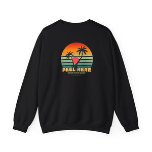 Tropical Retro Dot Crewneck Sweatshirt