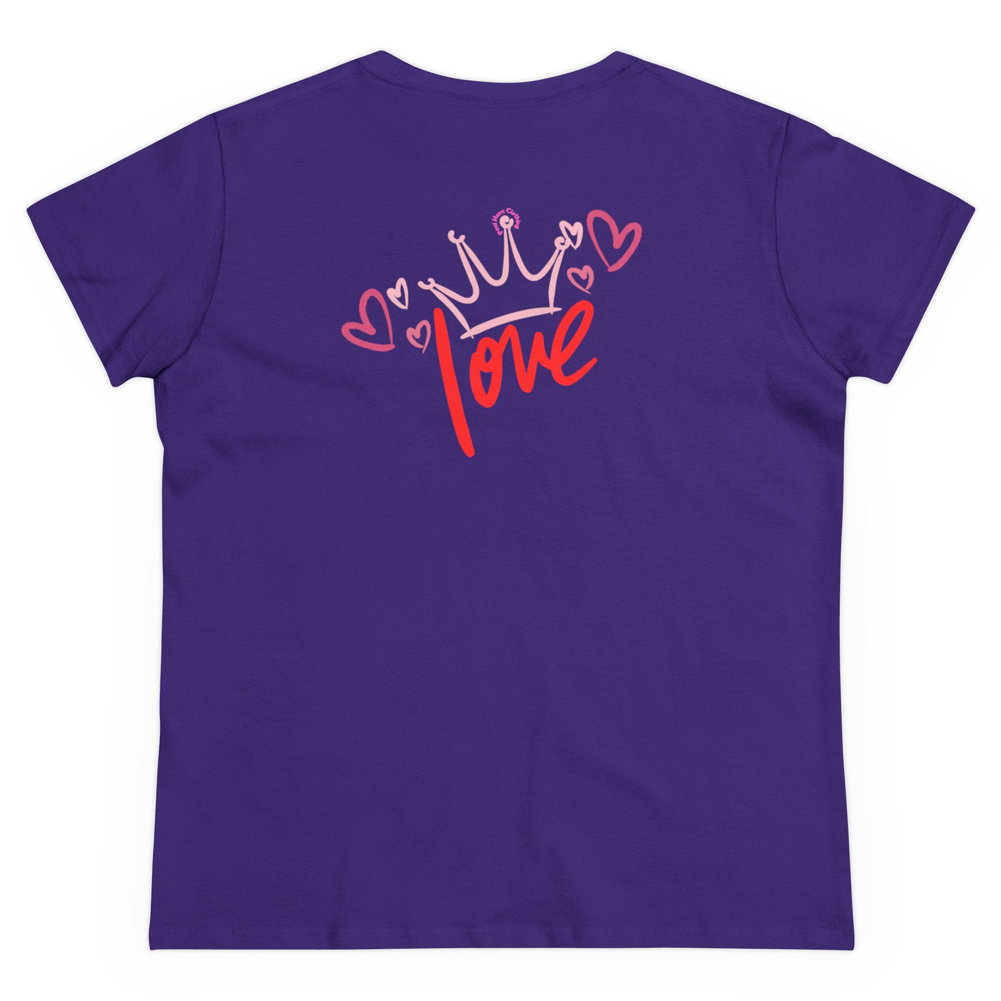 Love!!! Midweight Cotton Tee (Back)