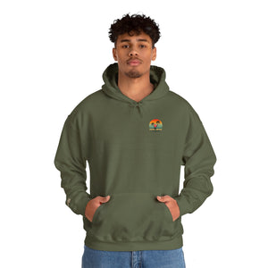 Mens Peel Here Retro Dot Hoodie