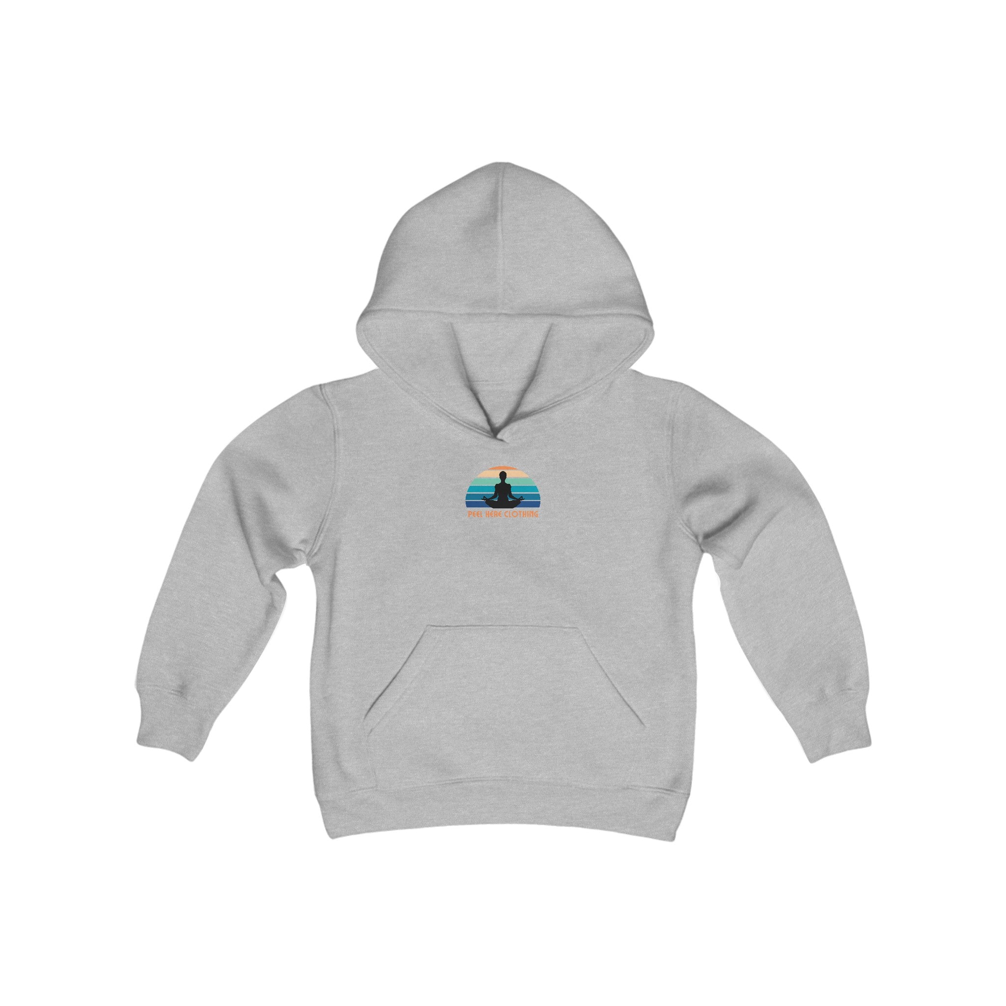 Peel Here Childrens Embrace The Journey Hoodie