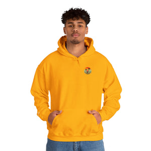 Mens Peel Here Retro Dot Hoodie