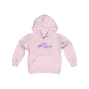 Peel Here Clothings Childrens Kindness Hoodie (front)