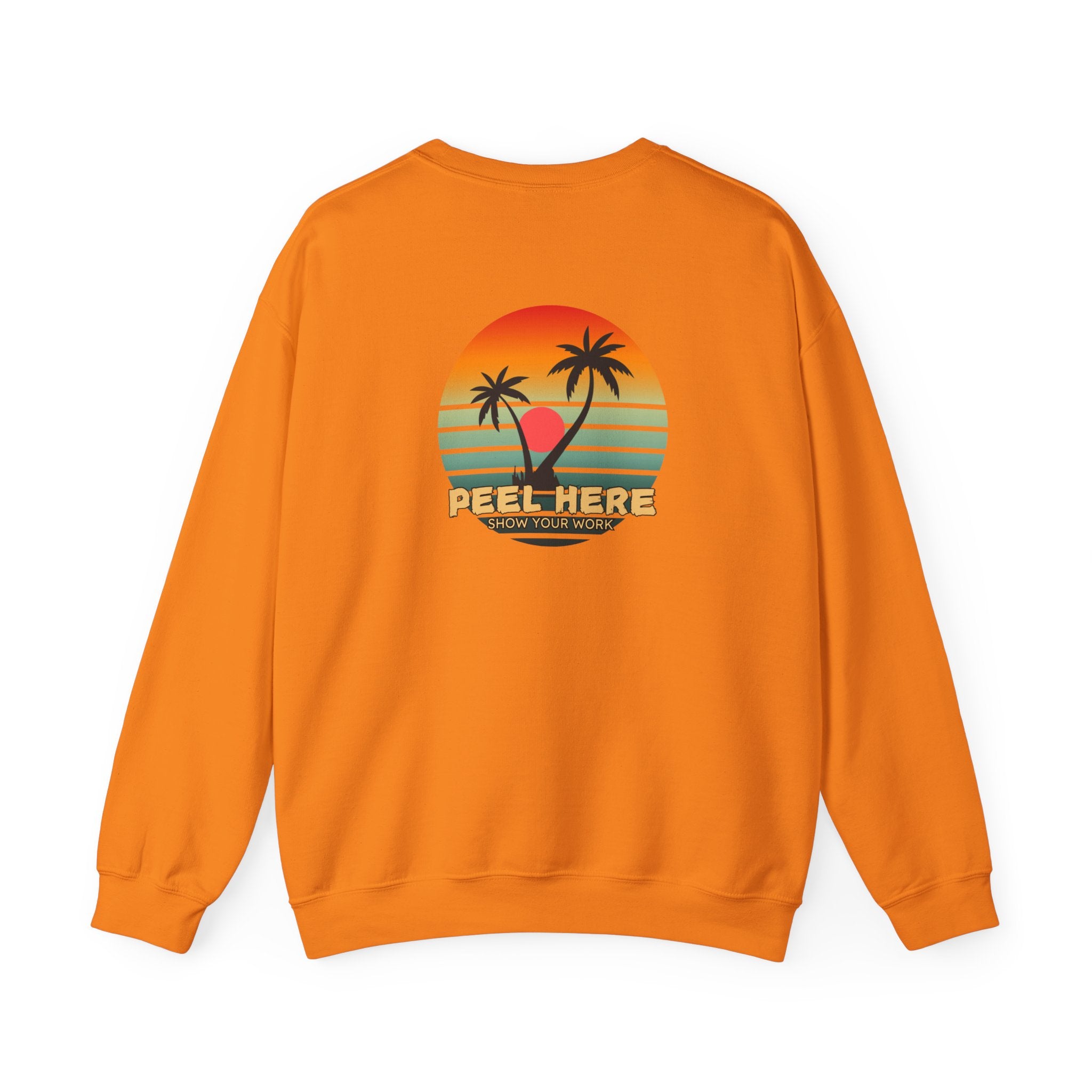 Tropical Retro Dot Crewneck Sweatshirt