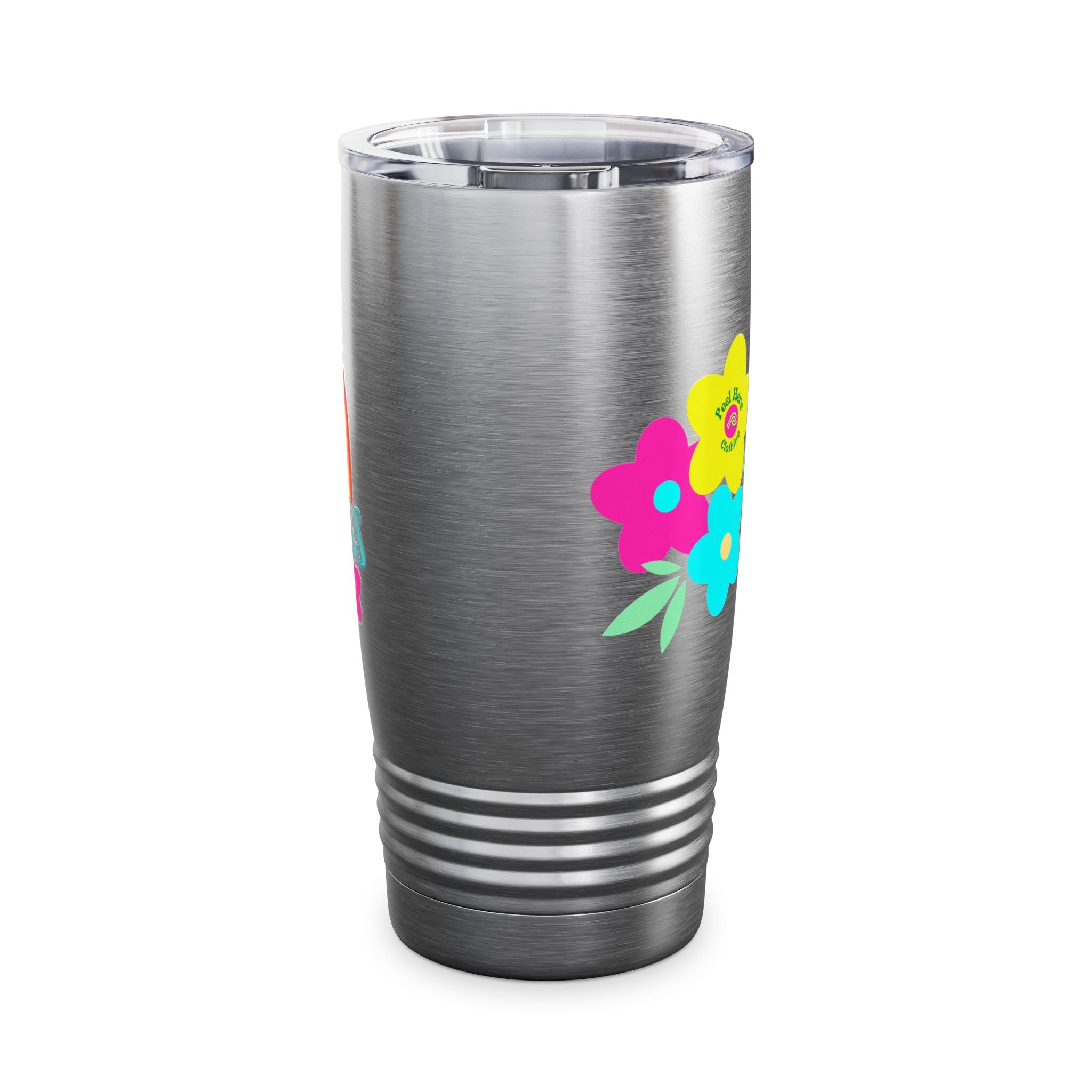 Peel Here "Happiness Rainbow"Tumbler, 20oz