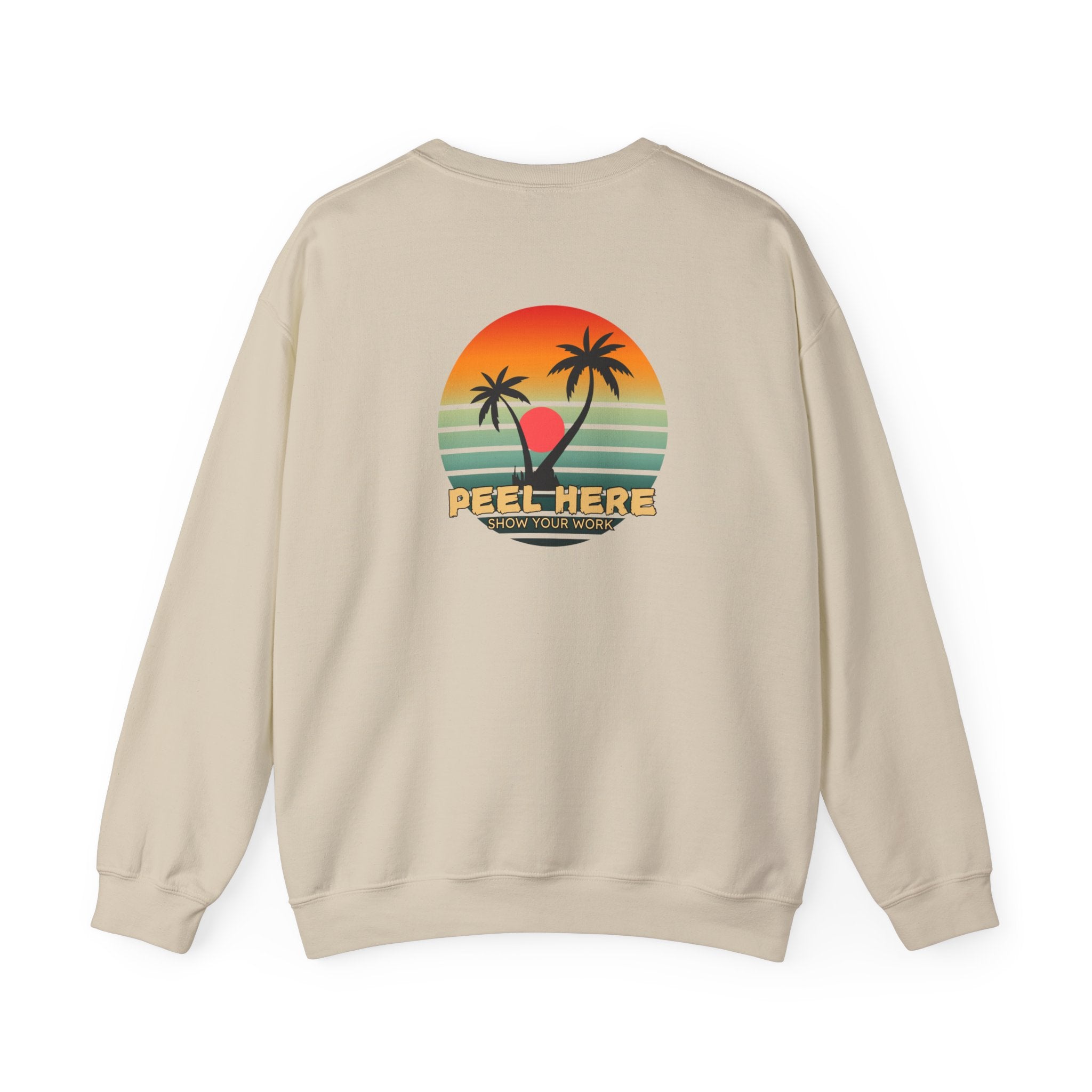 Tropical Retro Dot Crewneck Sweatshirt