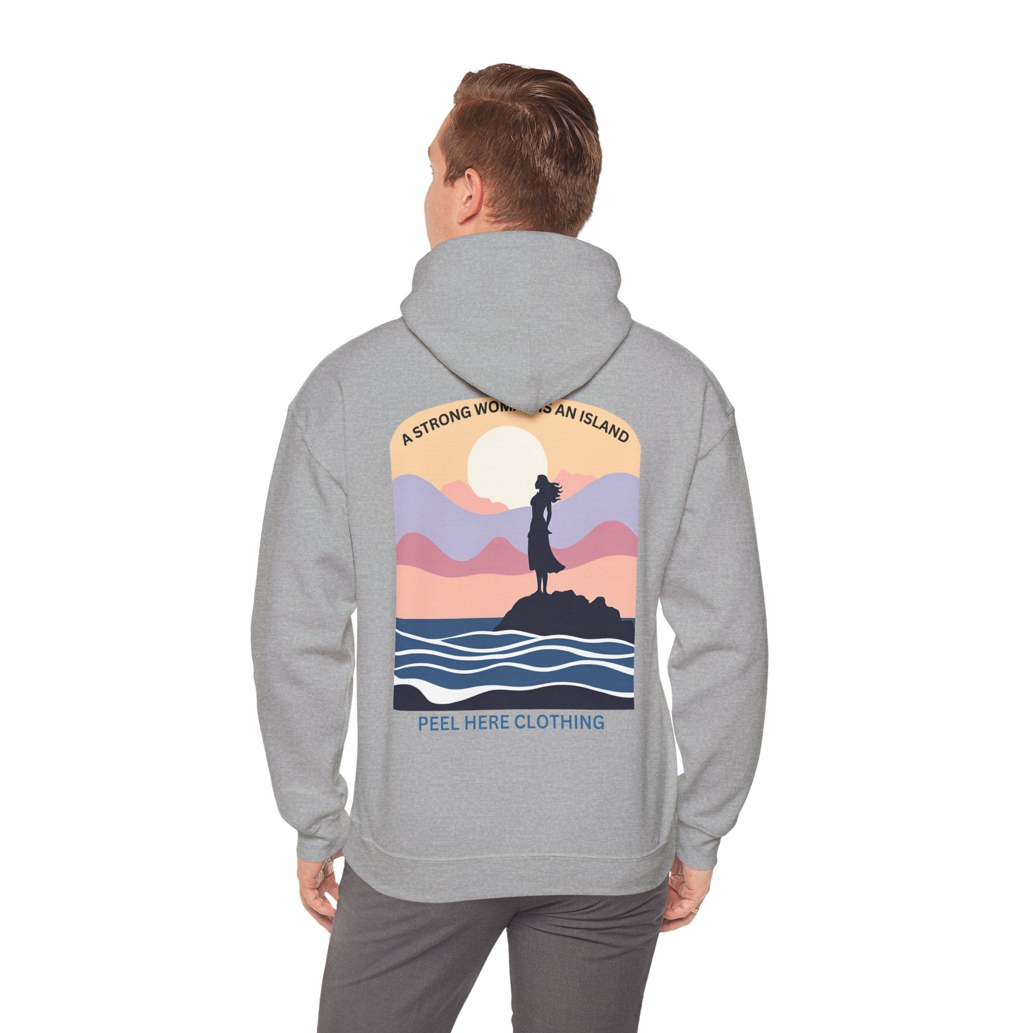 A Strong Woman is An Island Hoodie