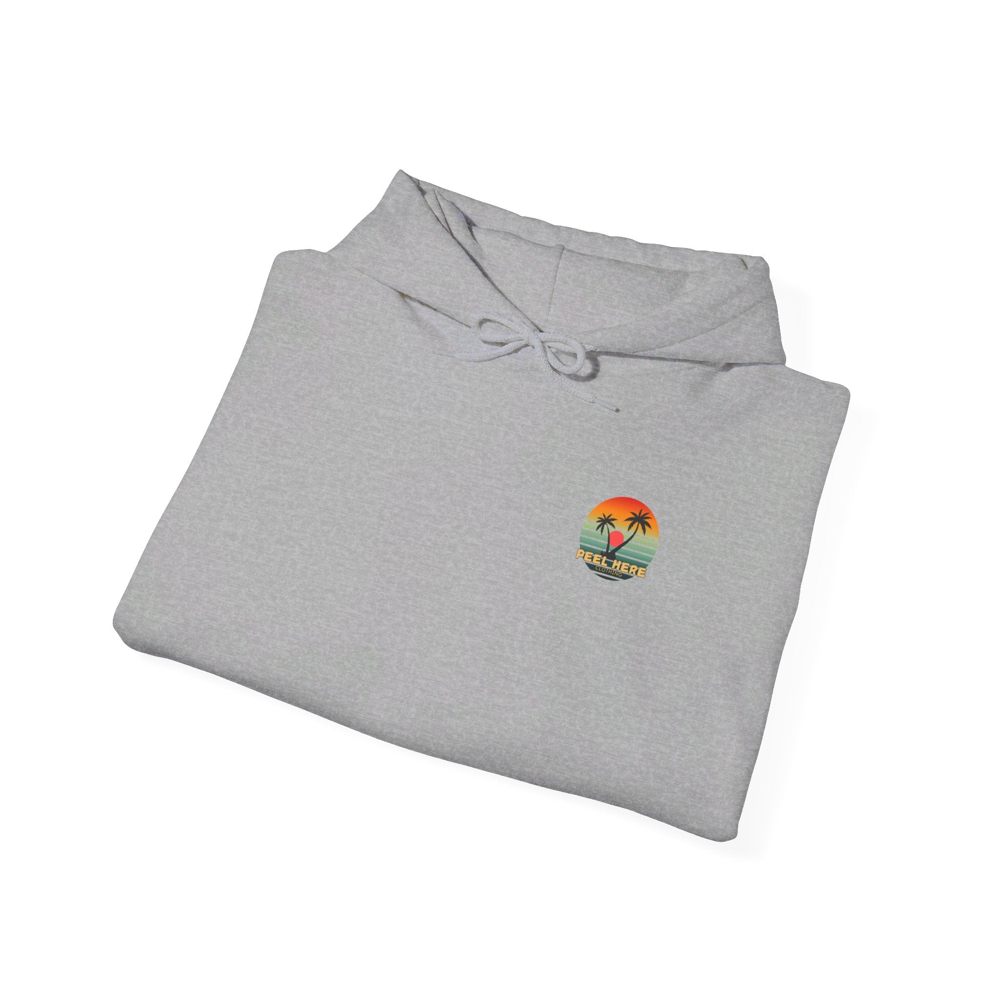 Mens Peel Here Retro Dot Hoodie