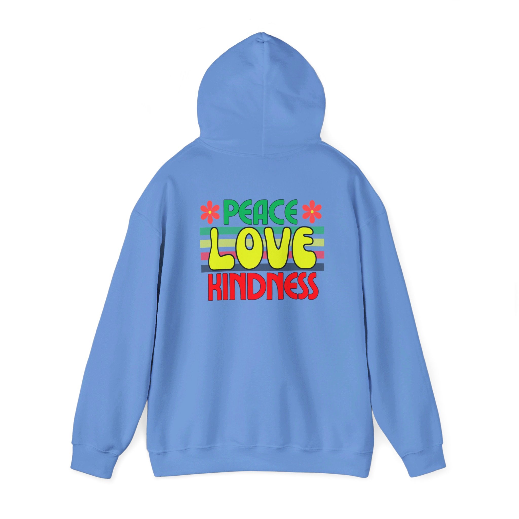 Peel Here Clothing's Peace Love Kindness Hoodie