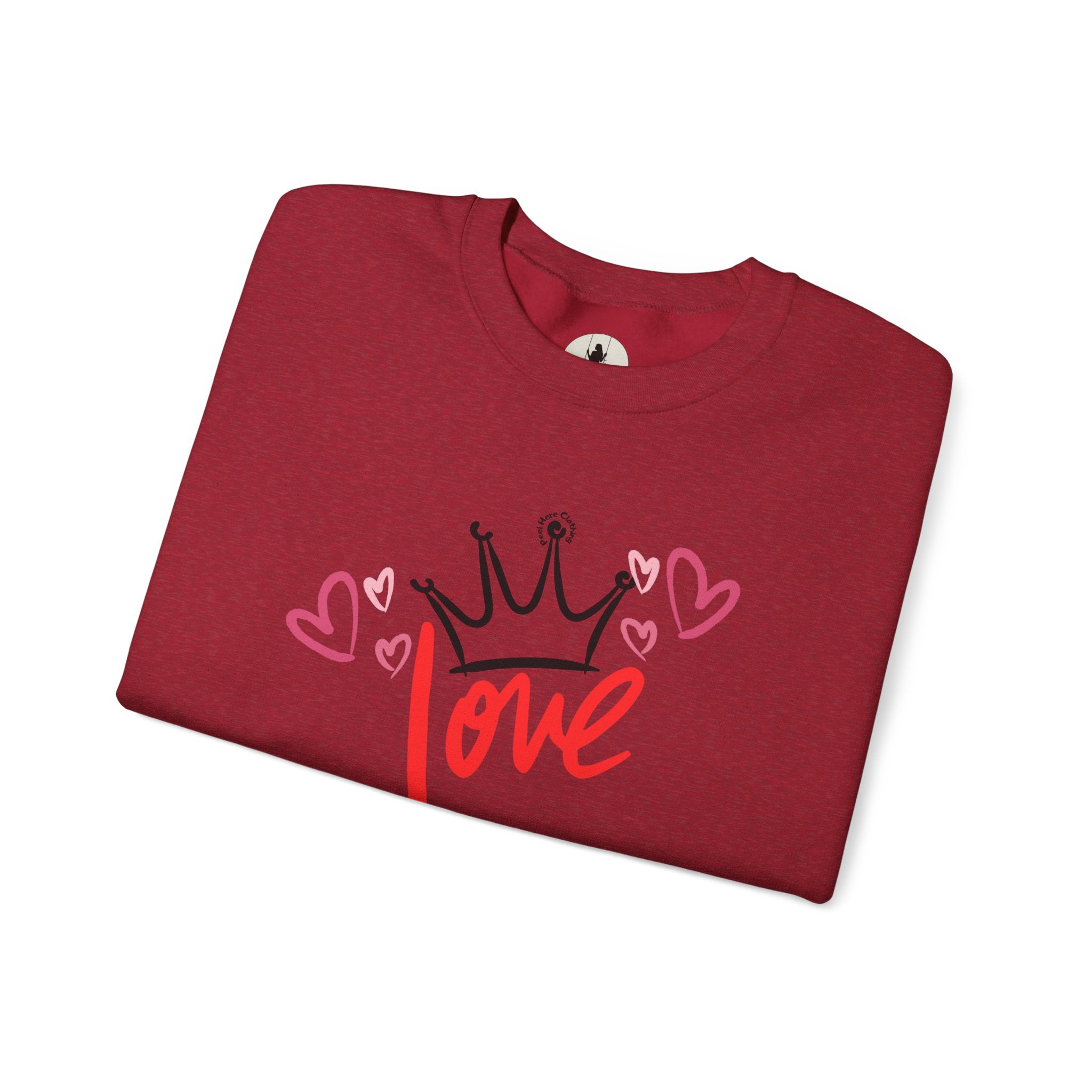 Love !!! Crewneck Sweatshirt (Front)