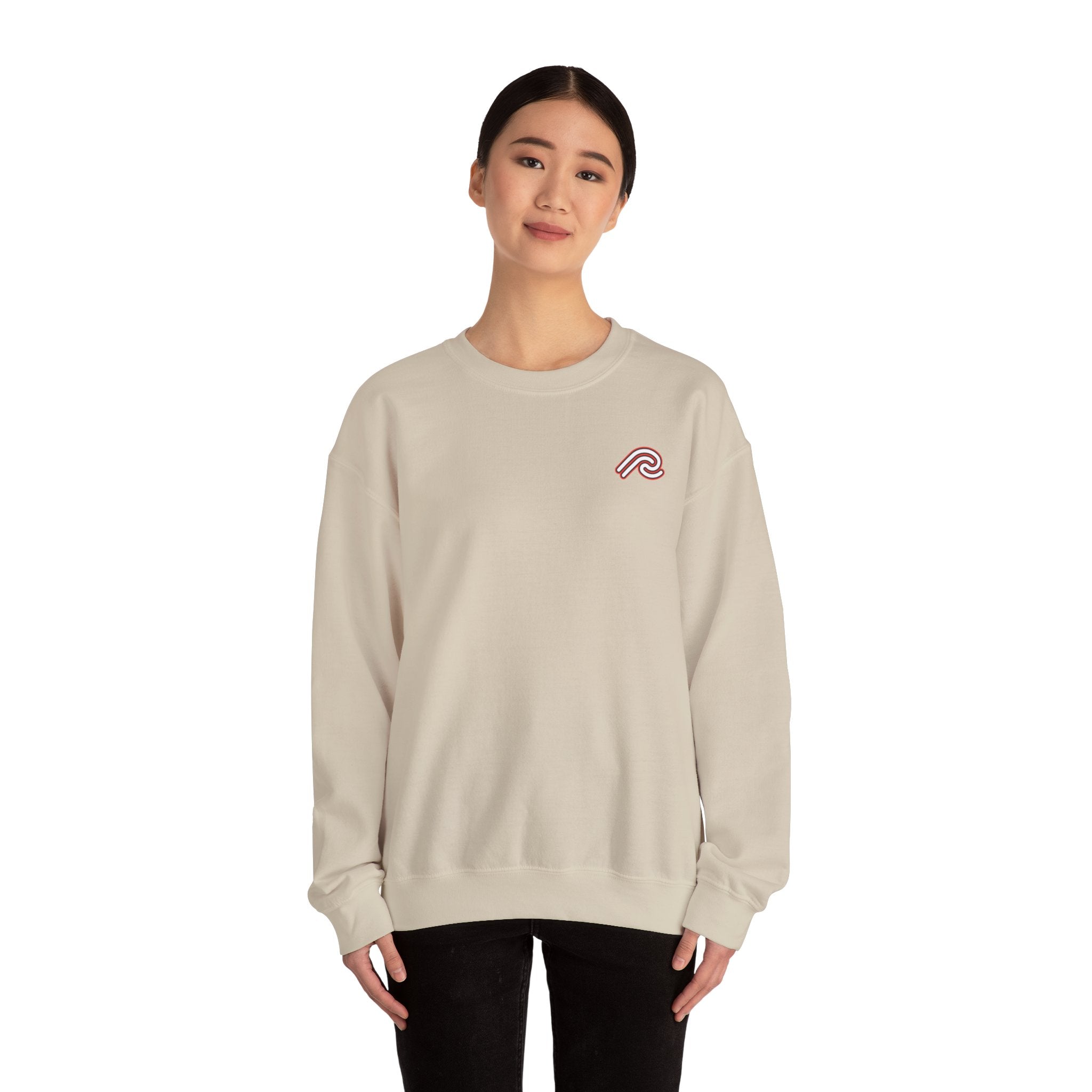 Peel Here Show Your Work  Crewneck Sweatshirt