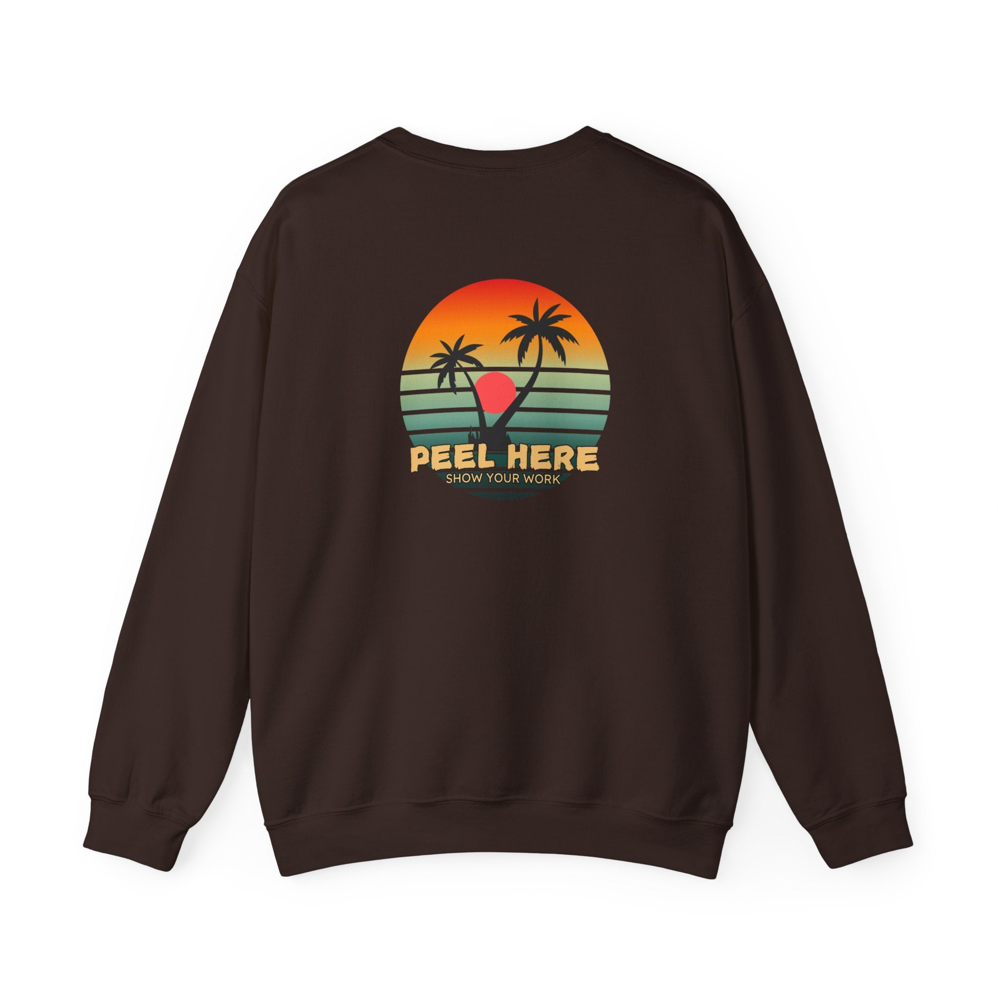 Tropical Retro Dot Crewneck Sweatshirt