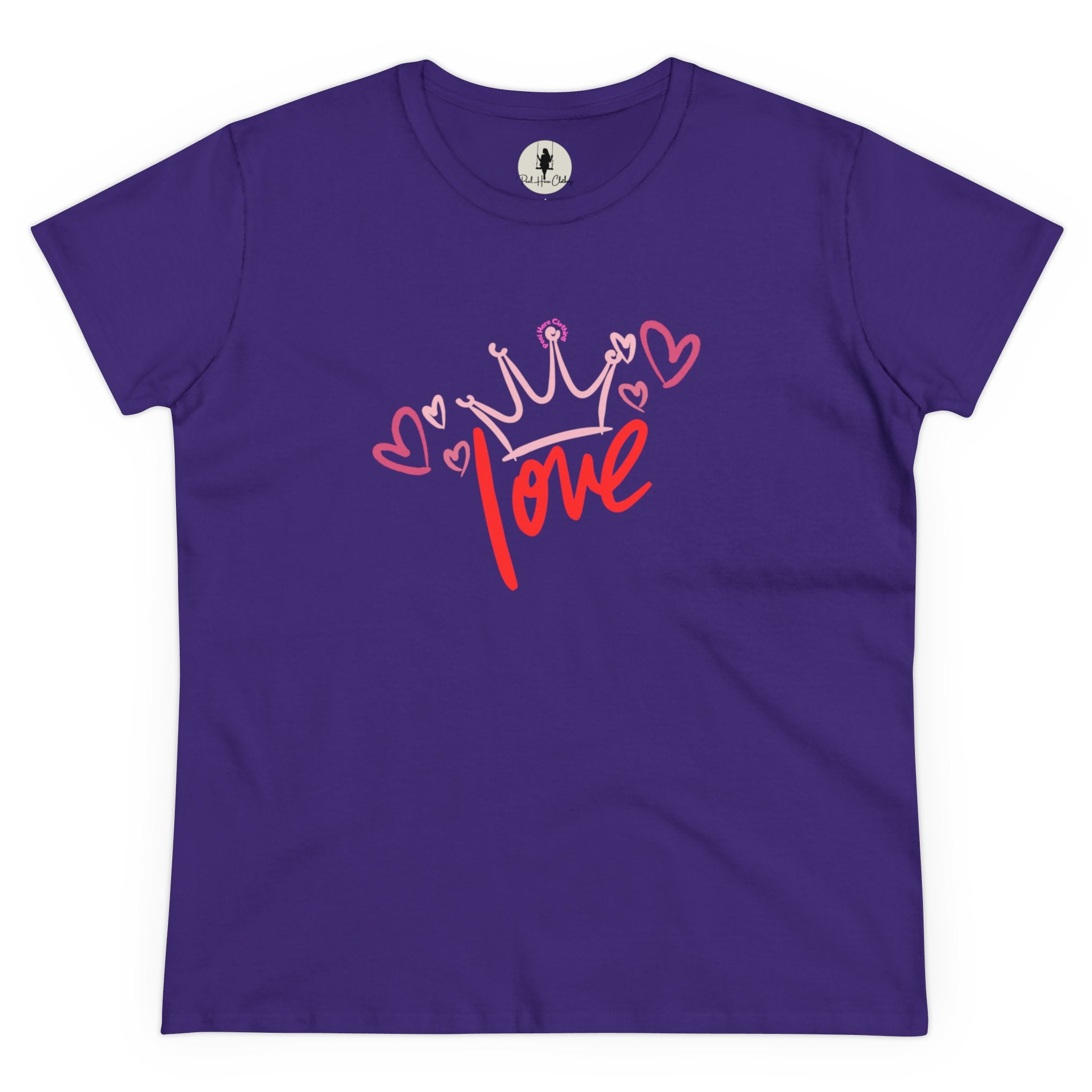 Love !!! Midweight Cotton Tee (Front)