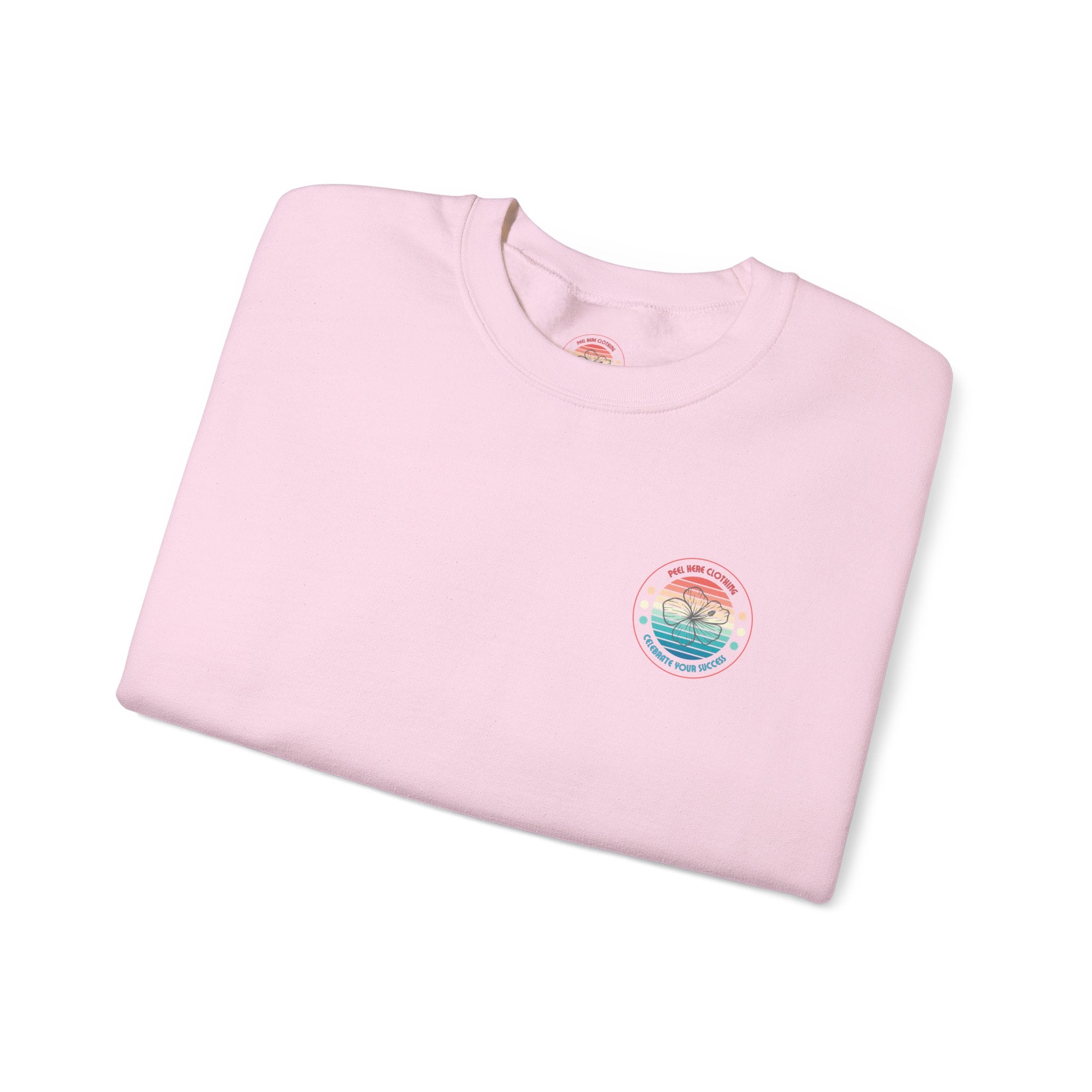 Retro Hibiscus Crewneck Sweatshirt