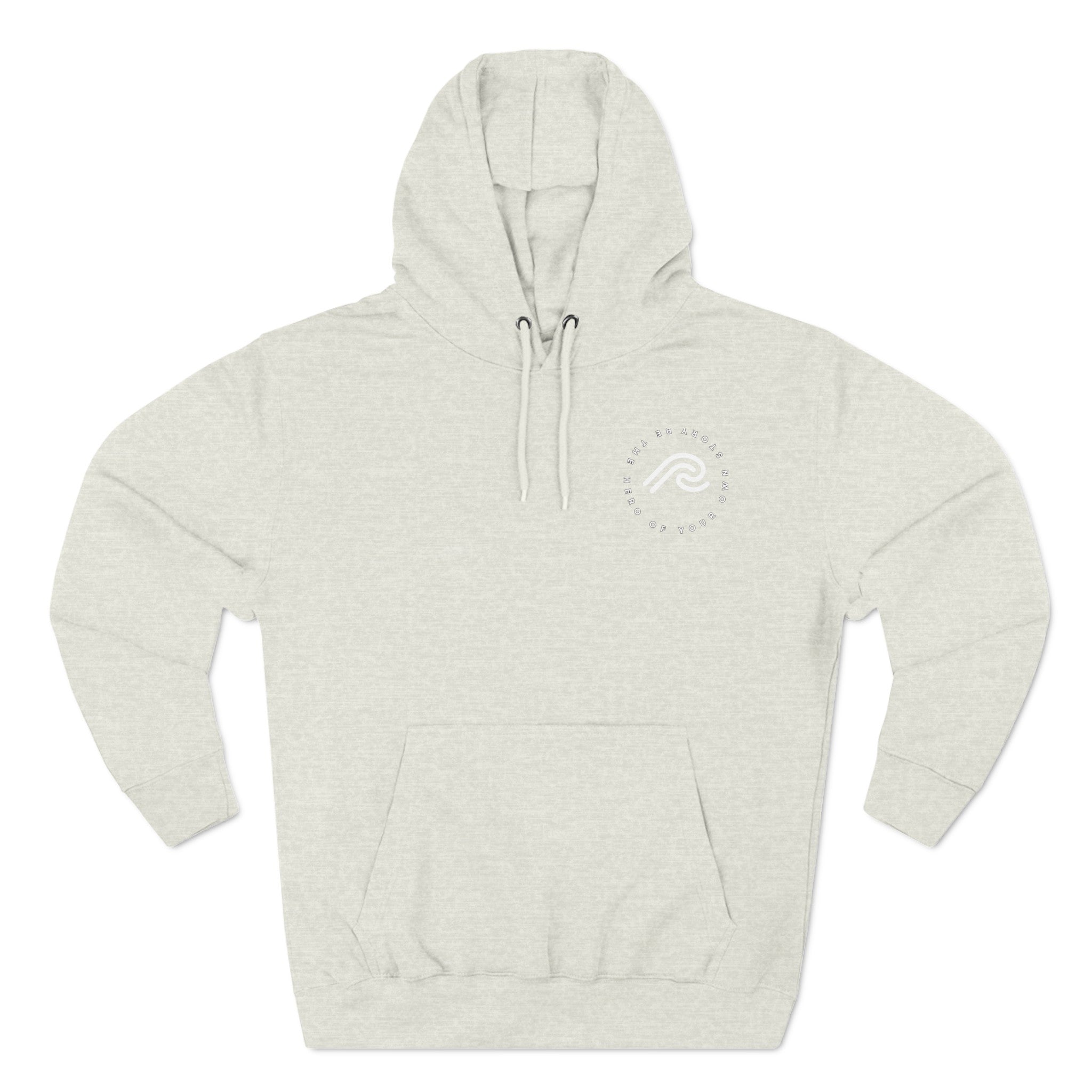 Peel Here Clothing'sThree-Panel Fleece Hoodie (be the hero-Octo)