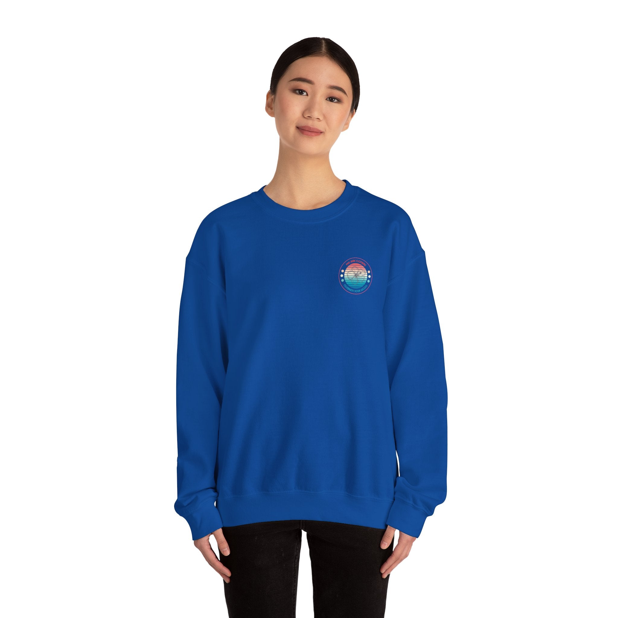 Retro Hibiscus Crewneck Sweatshirt