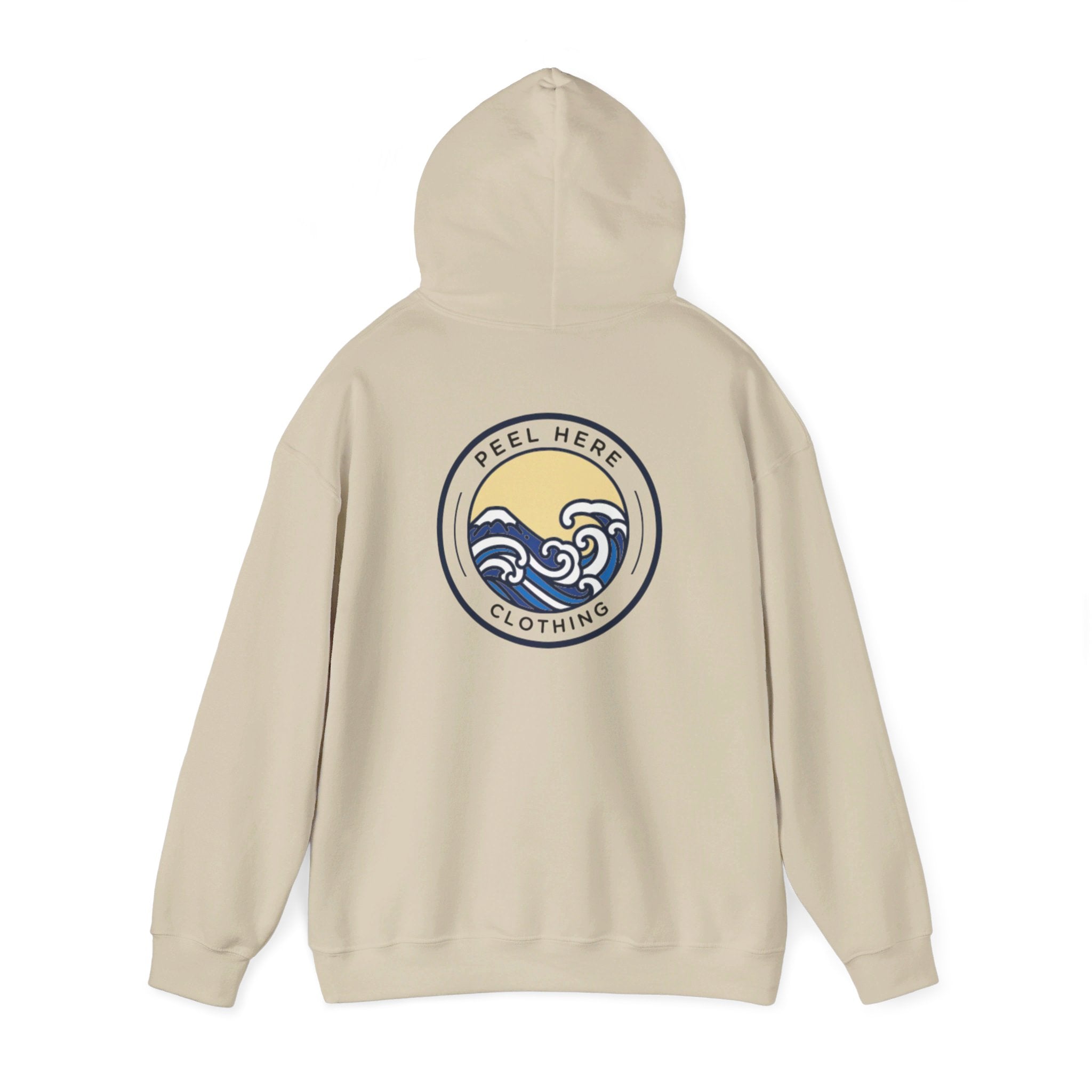 Peel Here Clothings Waves Hoodie