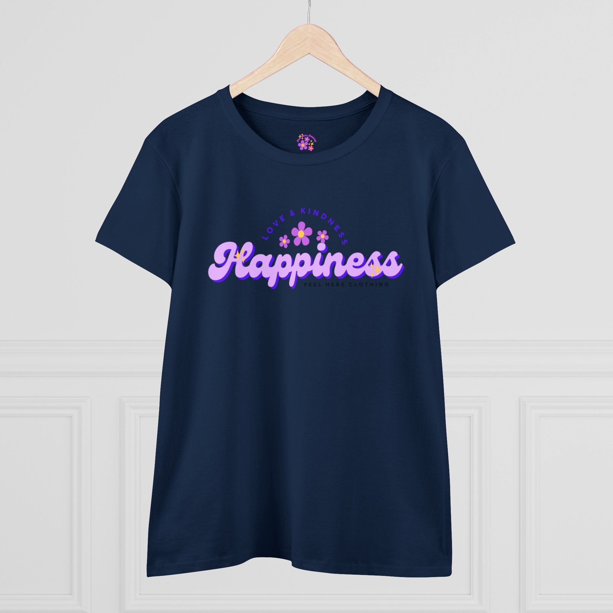 Happiness Midweight Cotton Tee (Front)