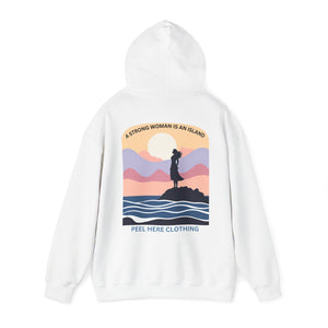 A Strong Woman is An Island Hoodie