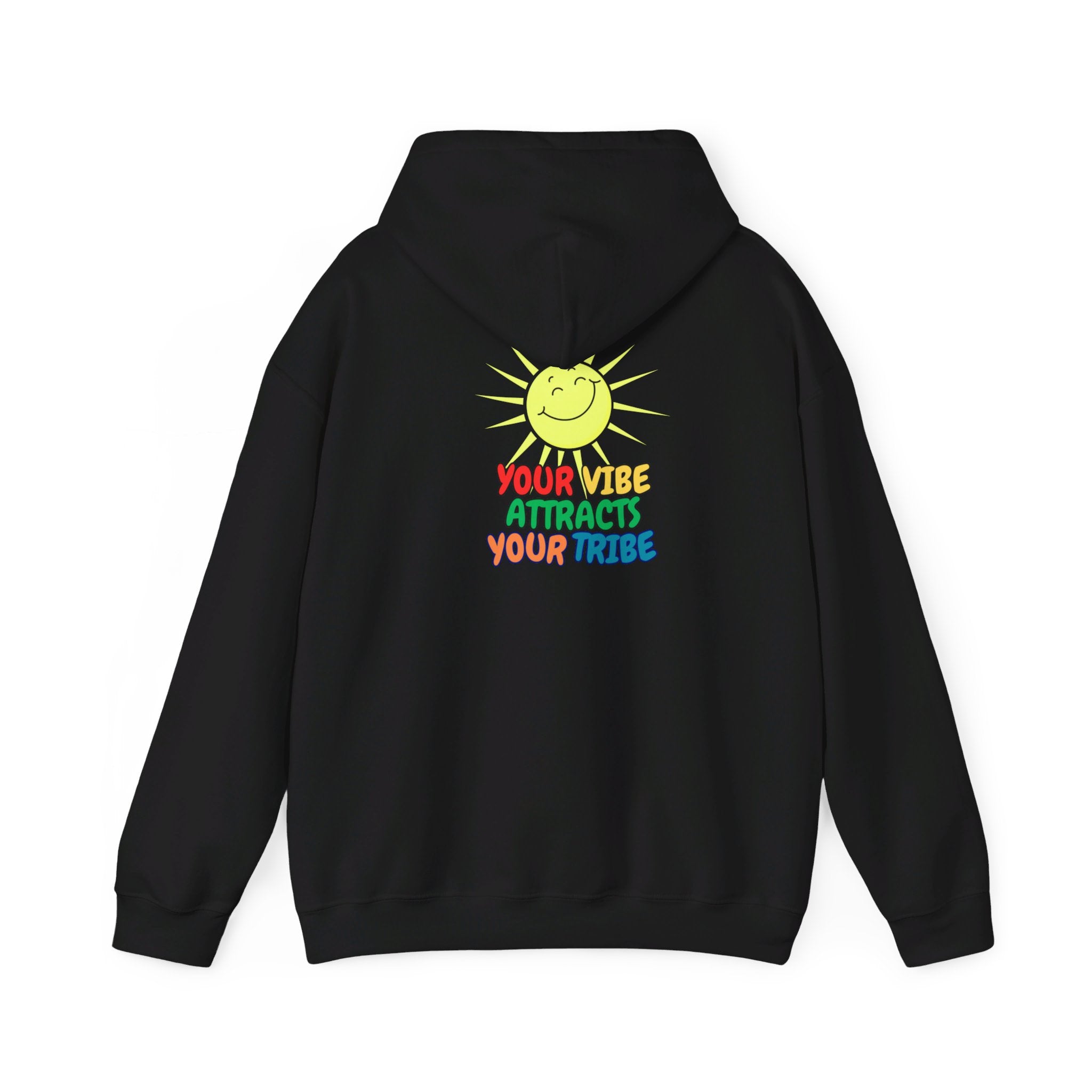 Peel Here Clothing's Your Vibe Attracts Your Tribe Hoodie