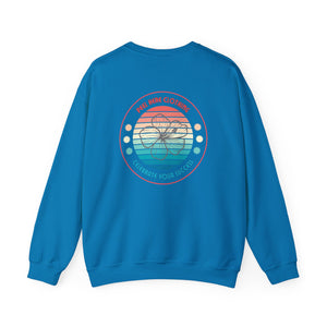 Retro Hibiscus Crewneck Sweatshirt