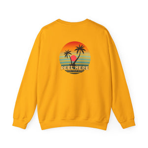 Tropical Retro Dot Crewneck Sweatshirt