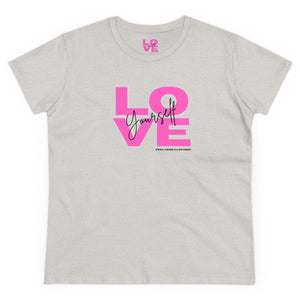 Love Yourself Midweight Cotton Tee (Front)