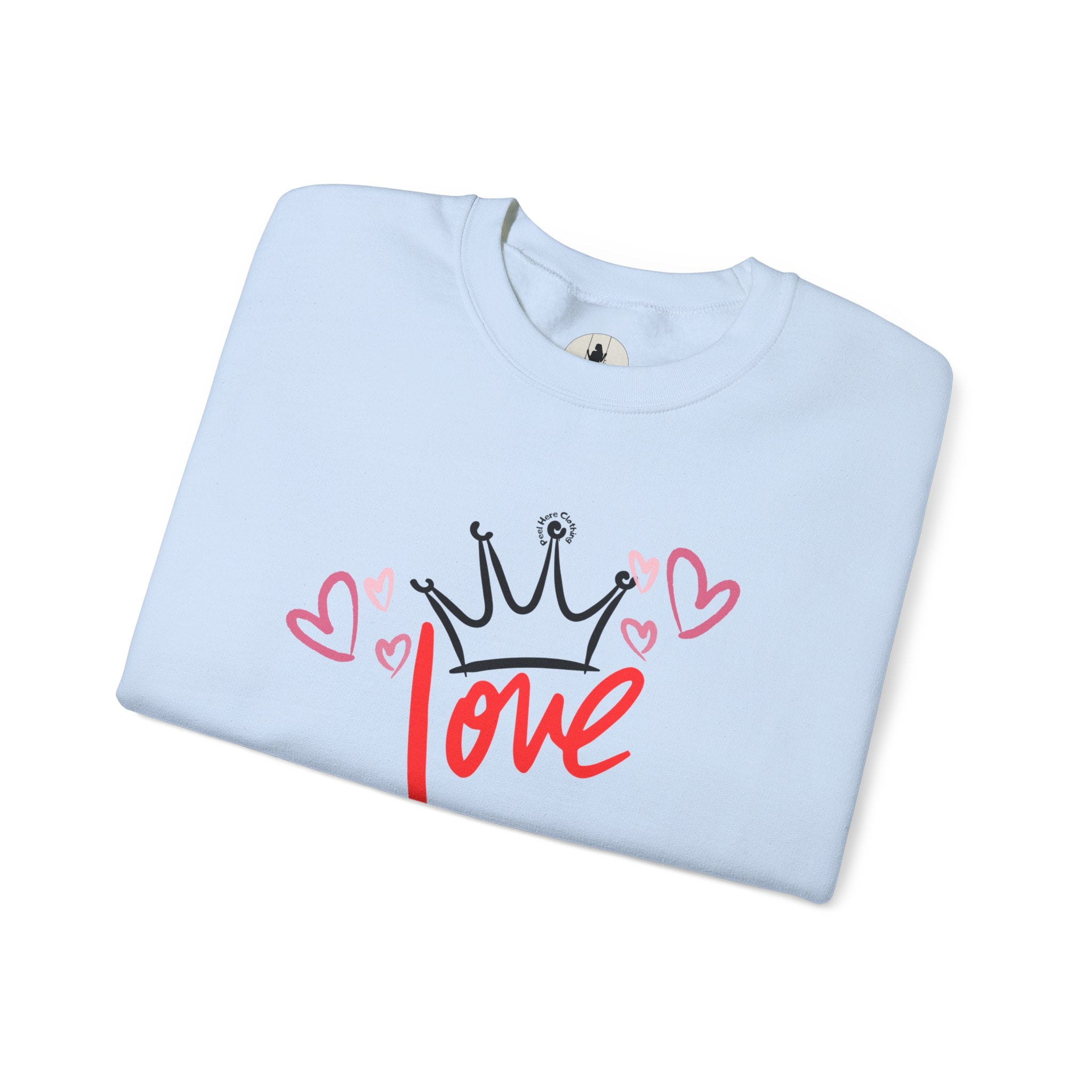 Love !!! Crewneck Sweatshirt (Front)