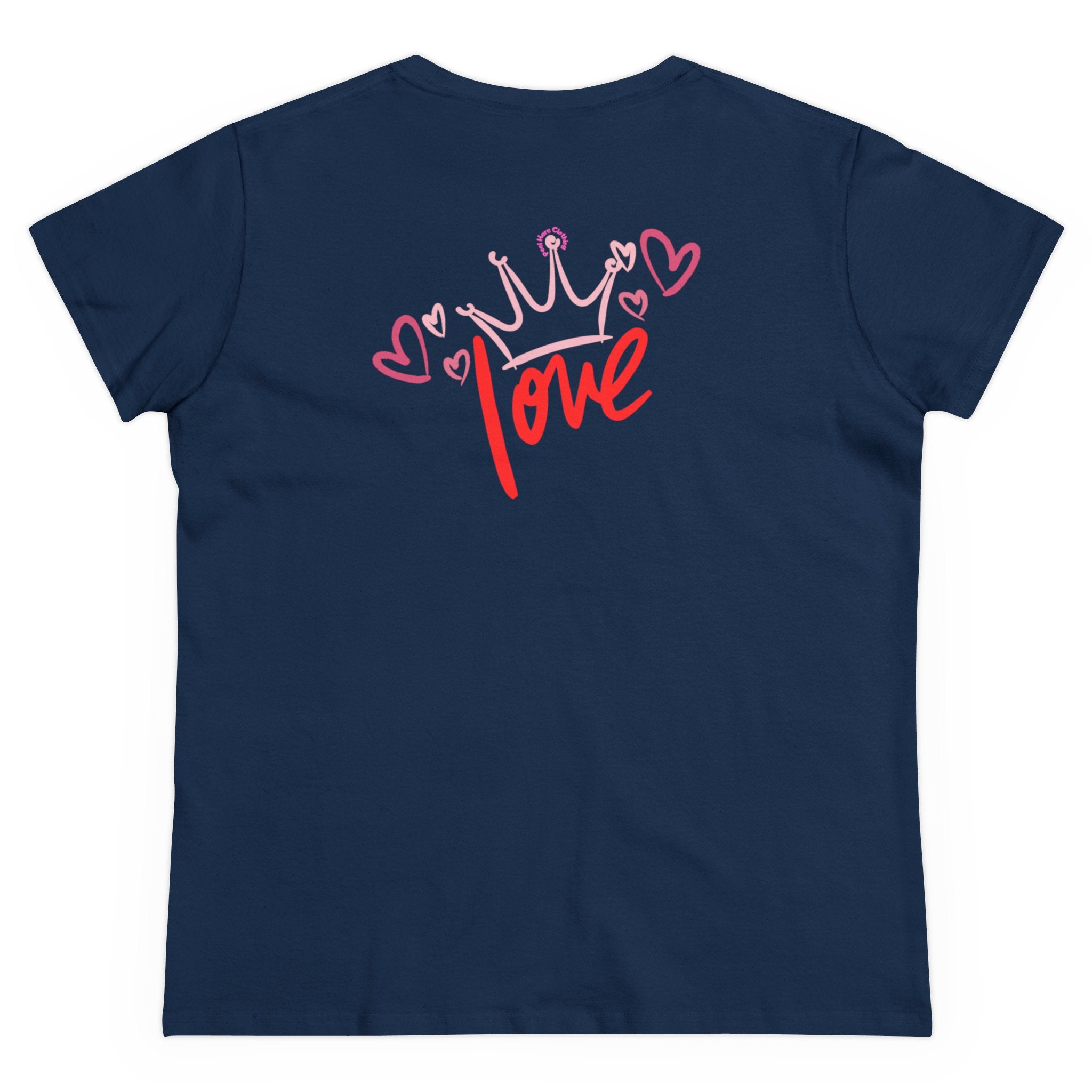 Love!!! Midweight Cotton Tee (Back)