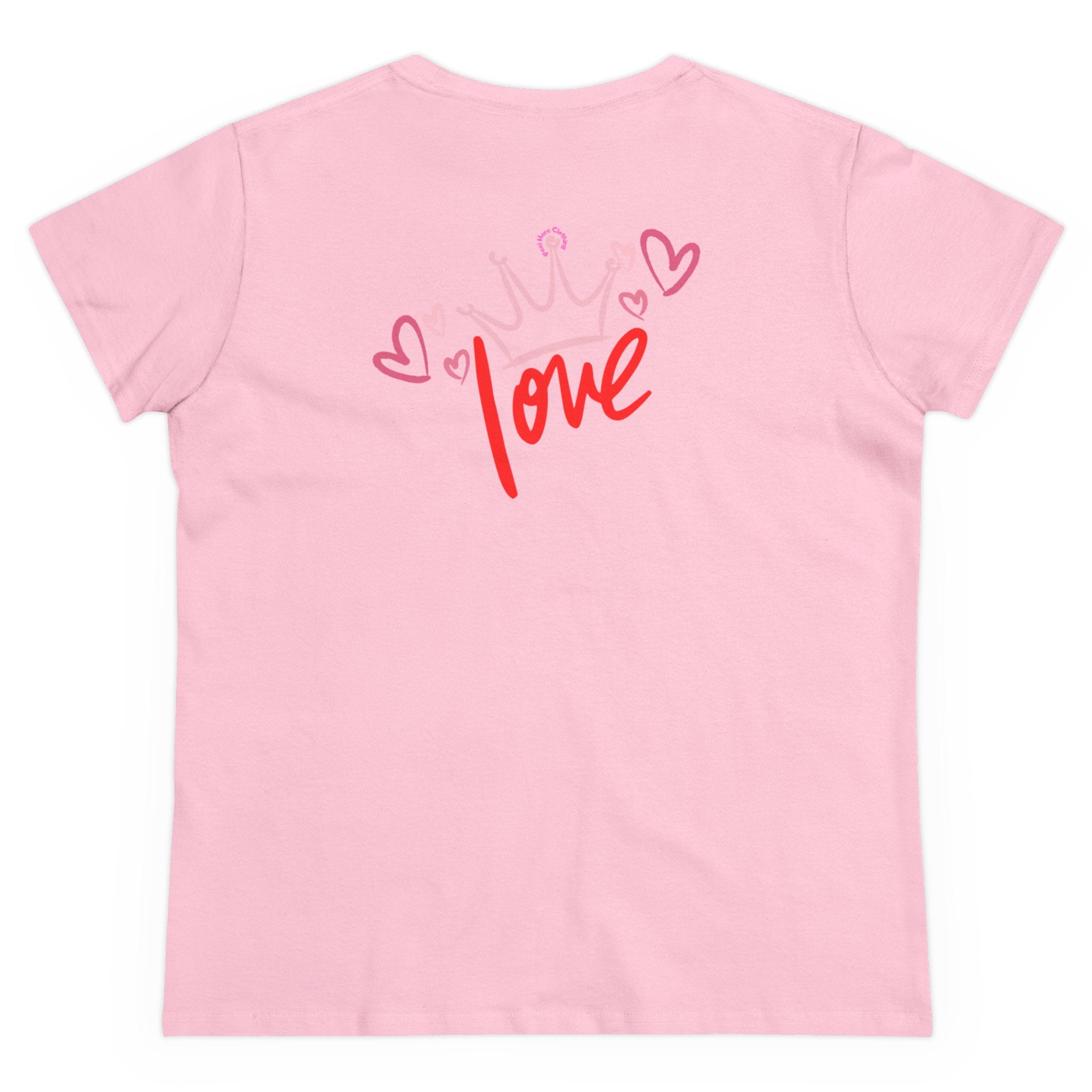 Love!!! Midweight Cotton Tee (Back)