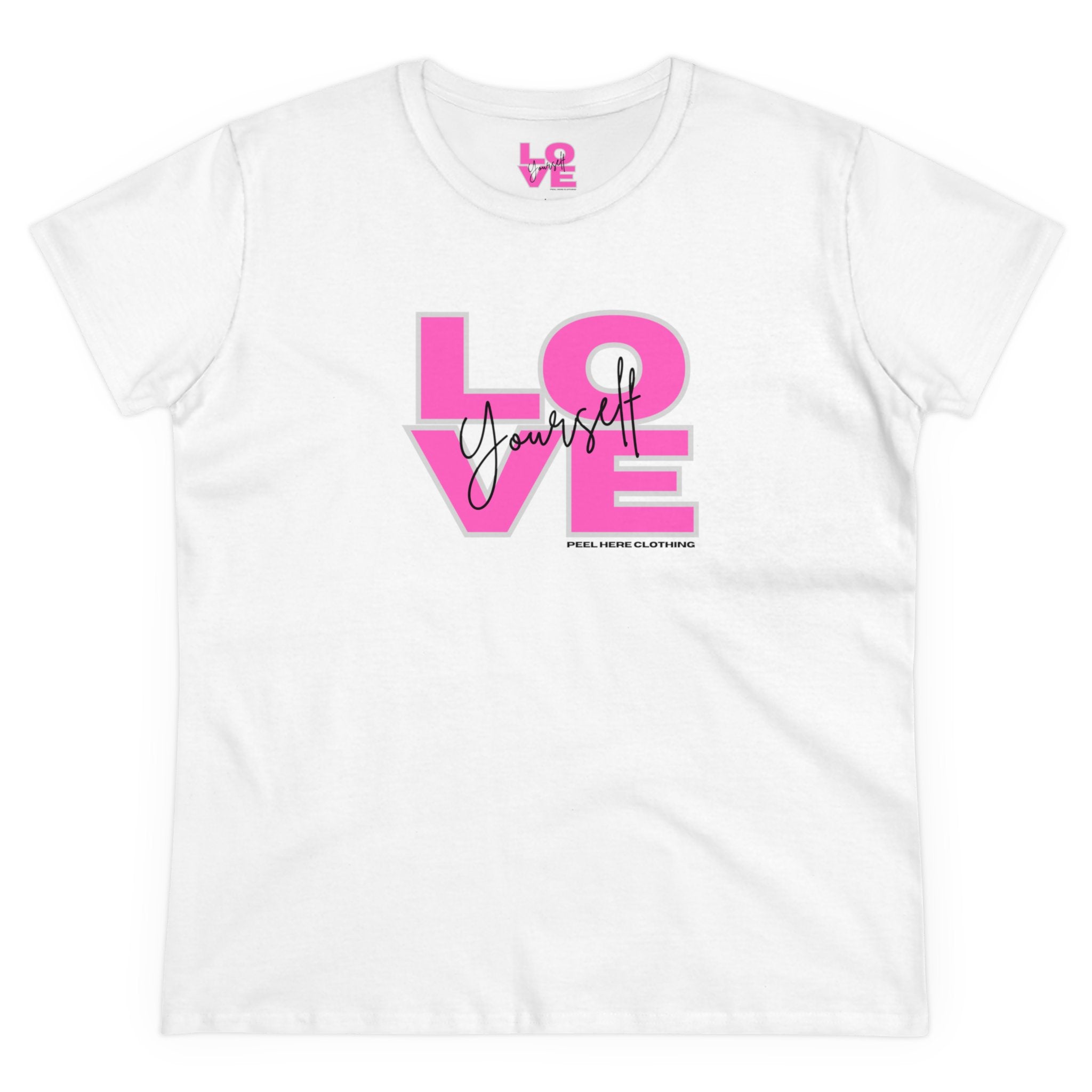 Love Yourself Midweight Cotton Tee (Front)